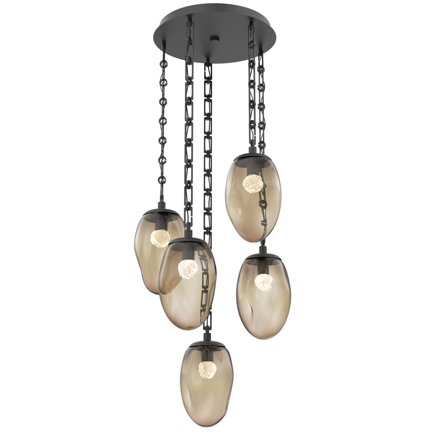 Levi Wilson Meteo Led 22 Inch Multi Light Pendant by Hammerton Studio