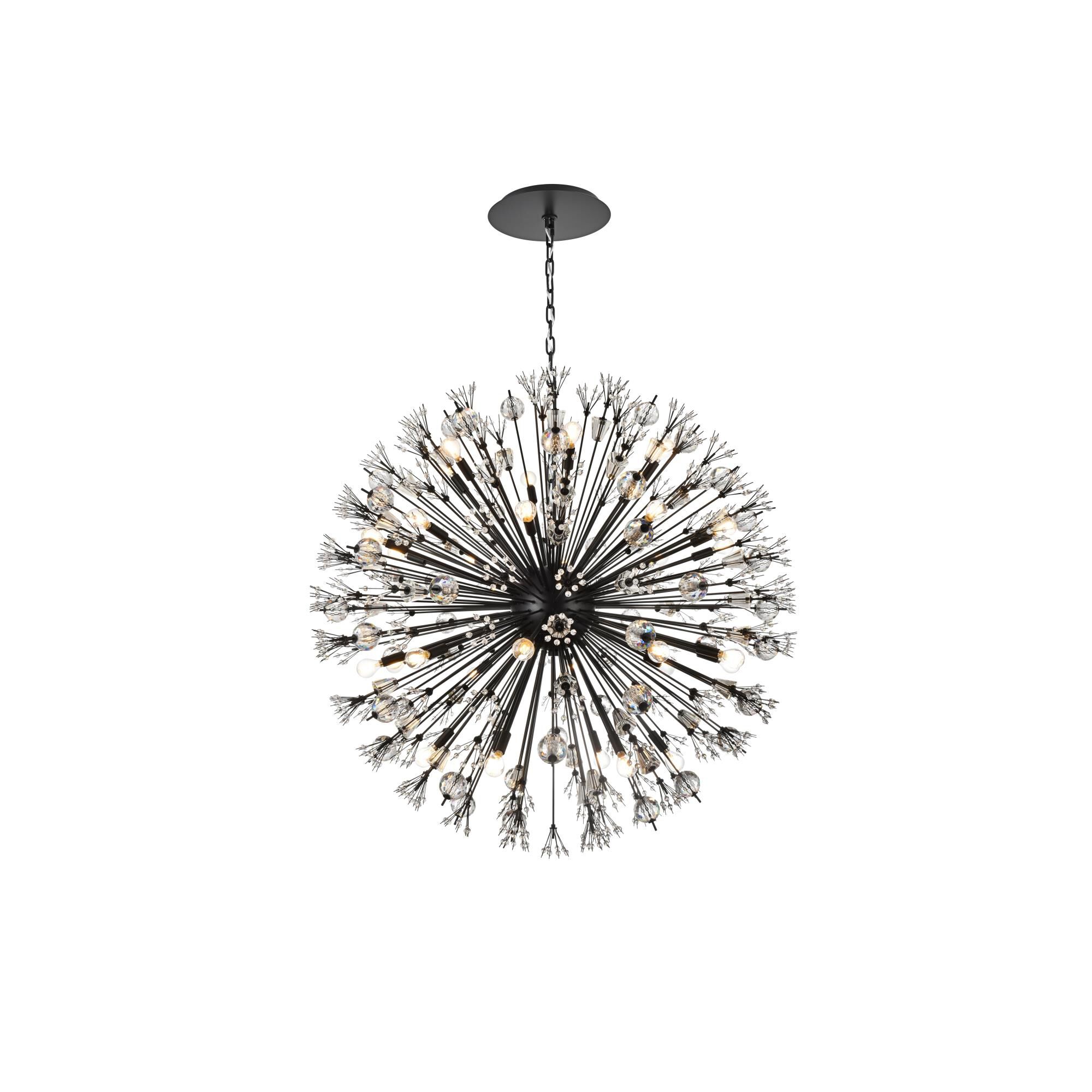 Vera 44 Inch Large Pendant by Elegant Lighting