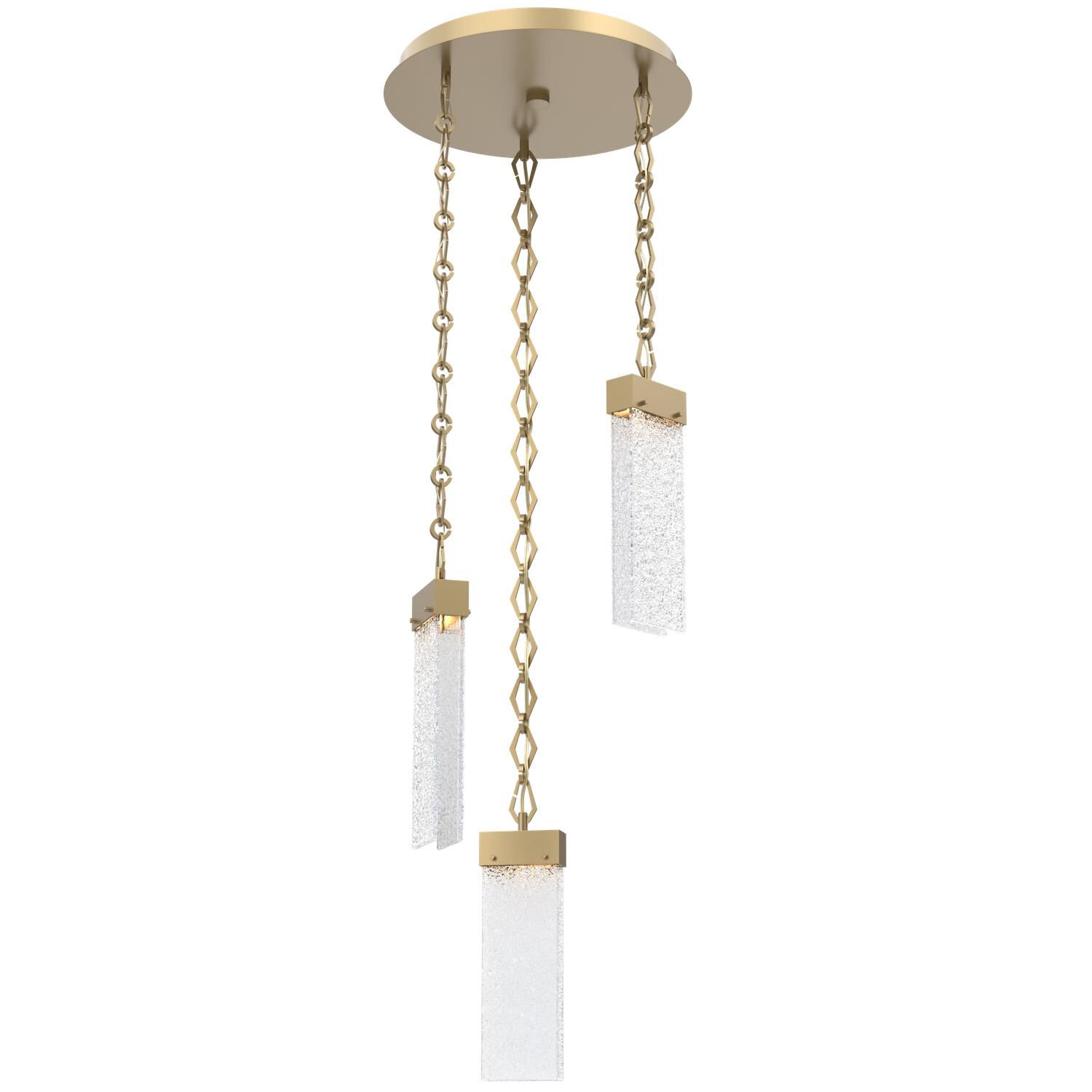 Levi Wilson Parallel 17 Inch Multi Light Pendant by Hammerton Studio