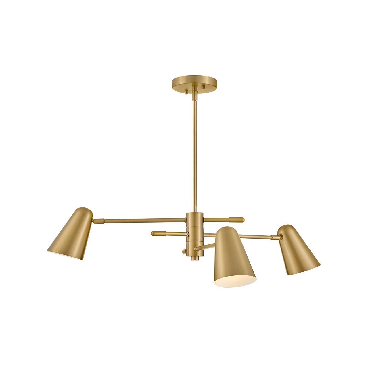Shown in Lacquered Brass finish
