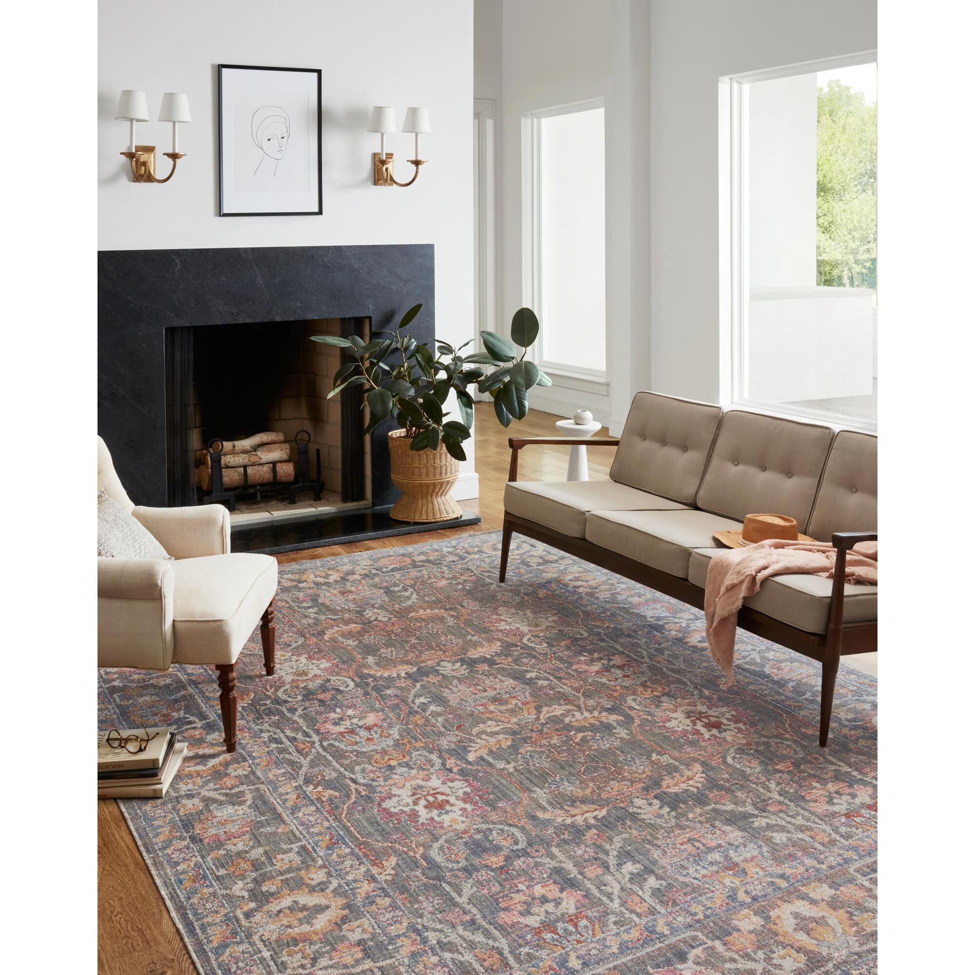 Chris Loves Julia x Loloi ROSEMARIE Area Rug by Loloi Rugs
