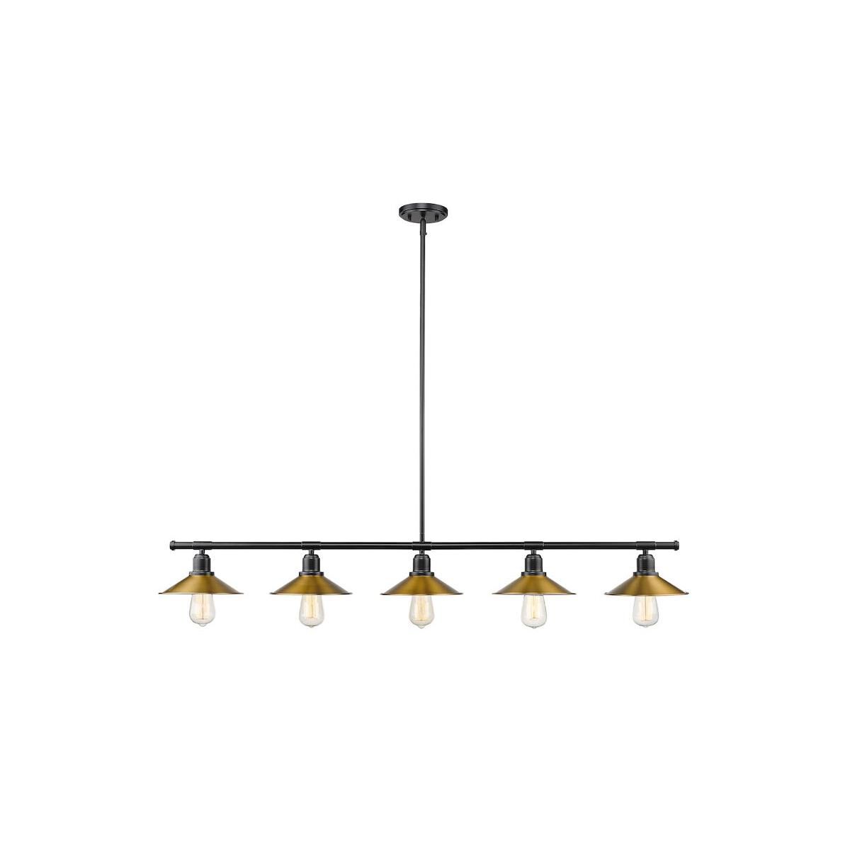 Casa 51 Inch 5 Light Linear Suspension Light by Z-Lite