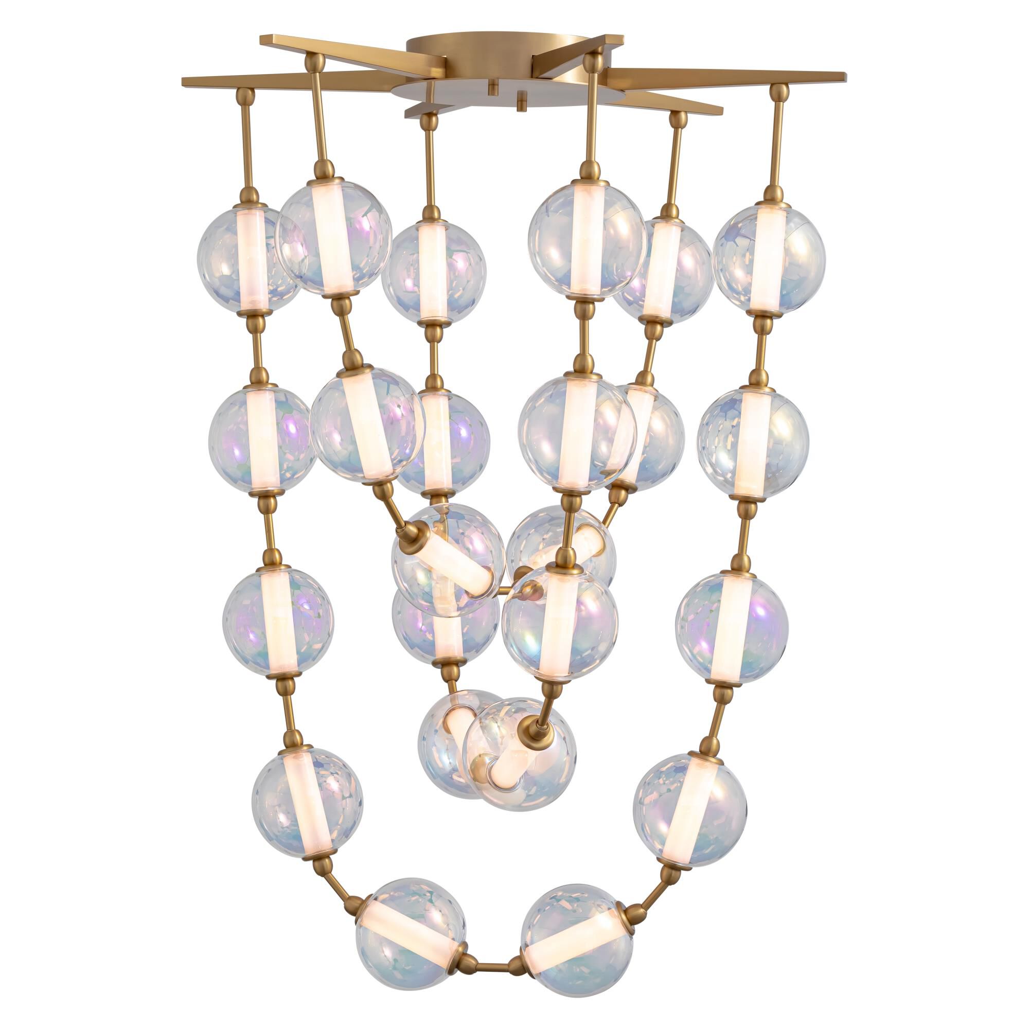 Pearla 28 Inch Large Pendant by Golden Lighting