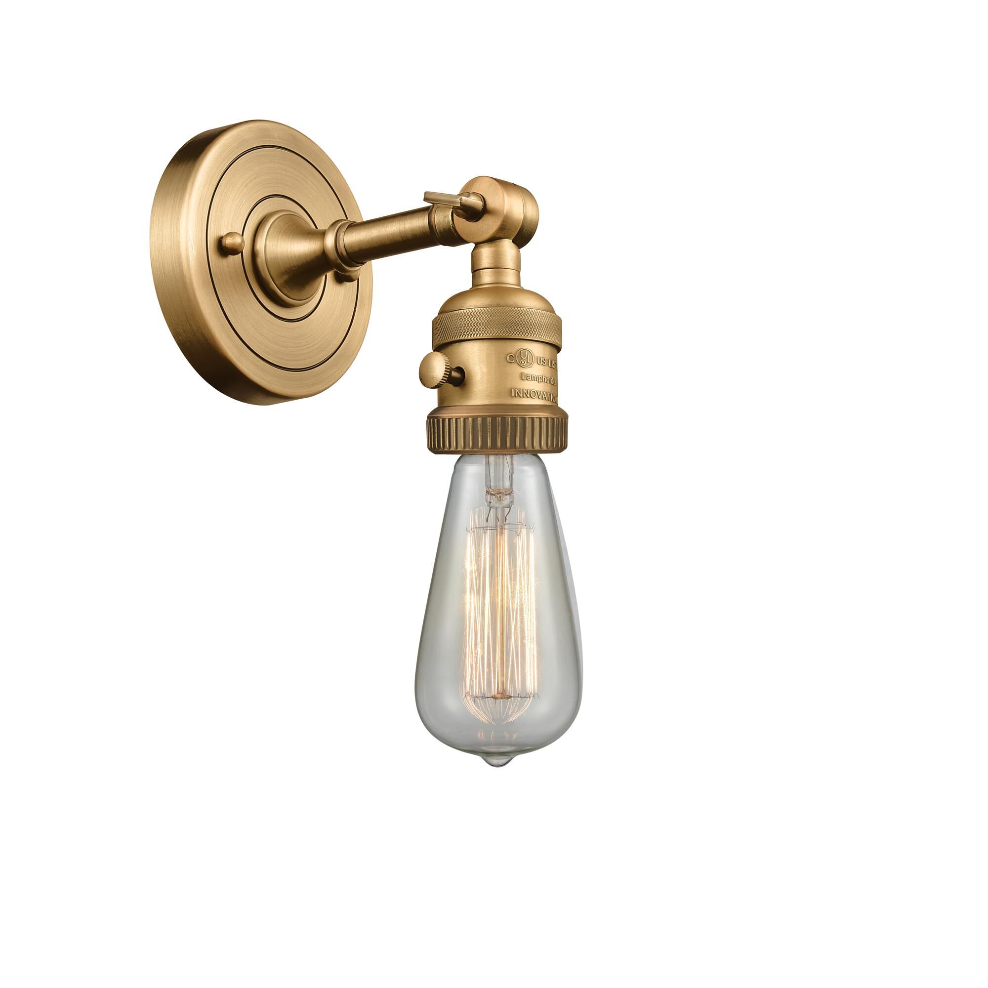 Innovations Lighting Bruno Marashlian Bare Bulb 6 Inch Wall Sconce