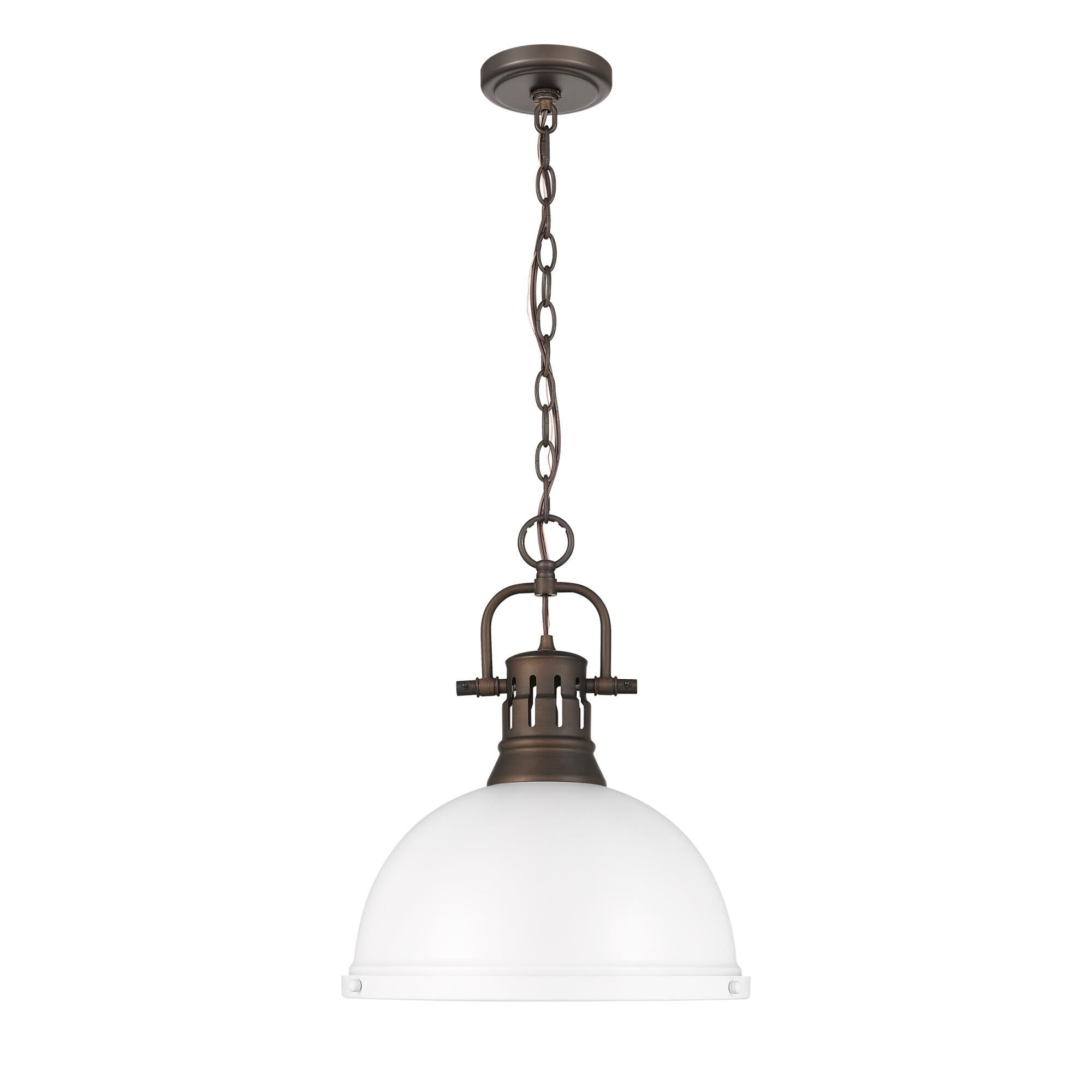 Duncan 14 Inch Large Pendant by Golden Lighting