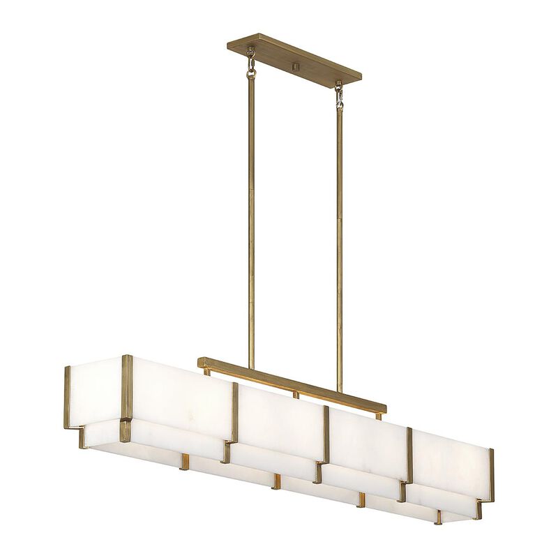 Orleans Large Linear Chandelier by Savoy House