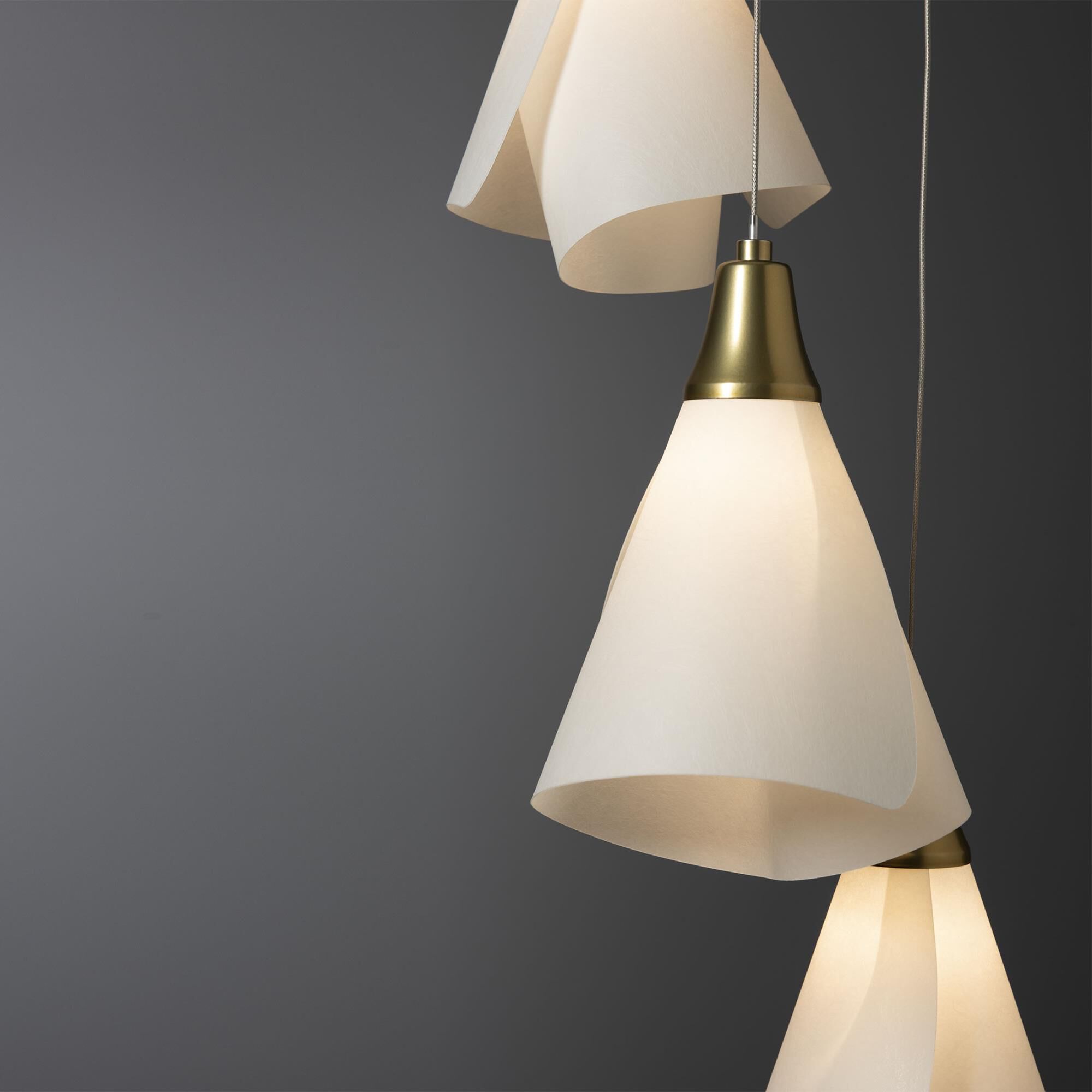 Mobius 17 Inch Multi Light Pendant by Hubbardton Forge