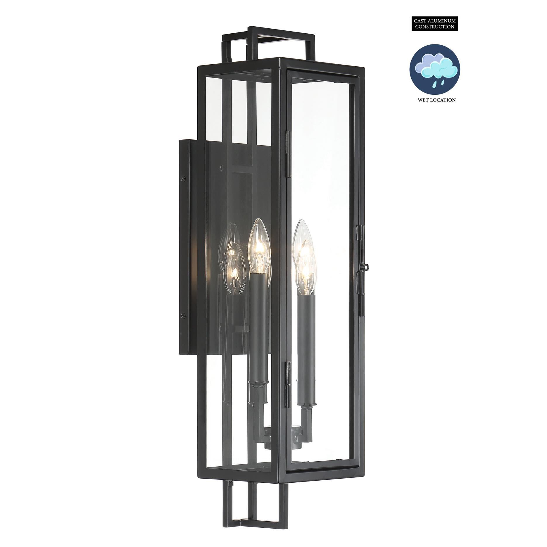 Knoll Road 27 Inch Tall 4 Light Outdoor Wall Light by Minka Lavery
