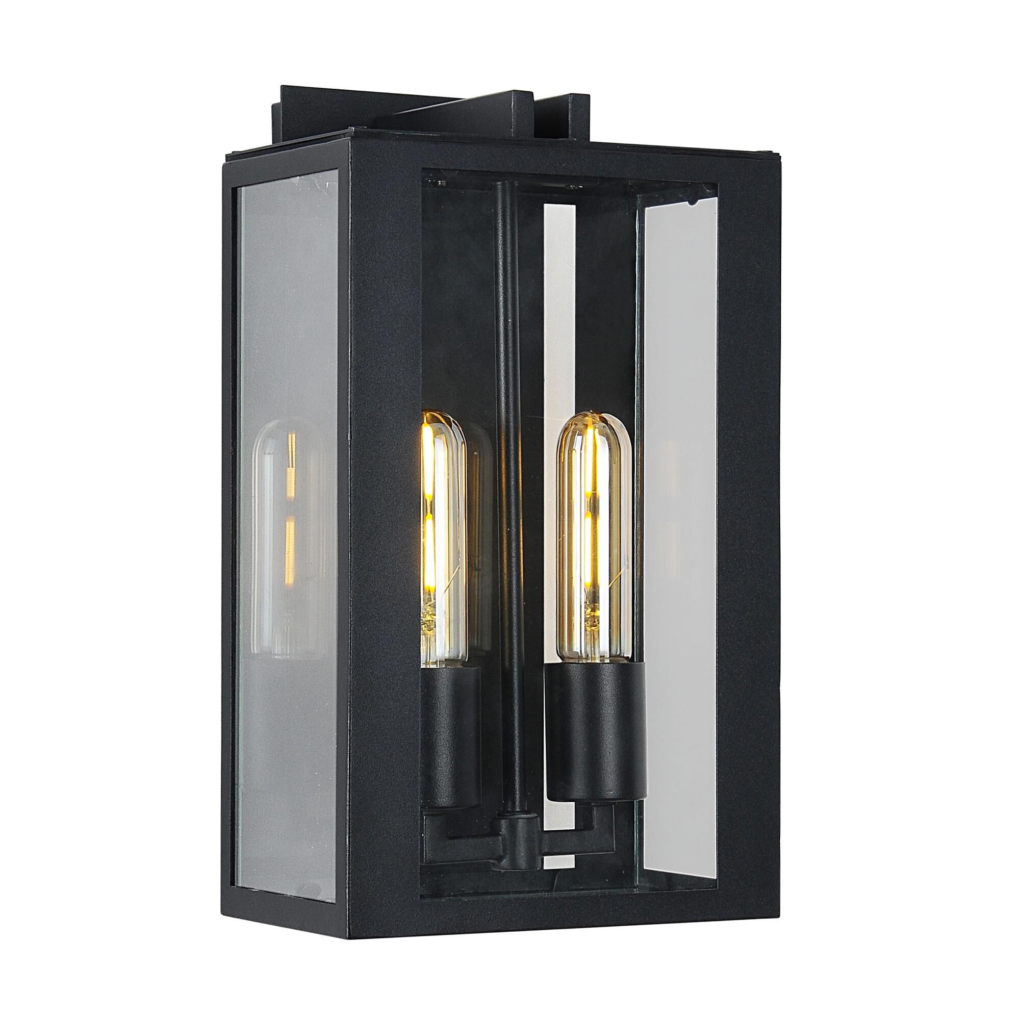 Lighting Pulse Waterville 11 Inch Tall 2 Light Outdoor Wall Light by Artcraft