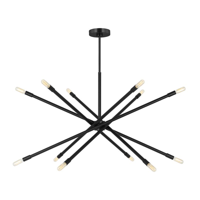 Chapman & Myers Eastyn 42 Inch 12 Light Chandelier by Visual Comfort Studio Collection