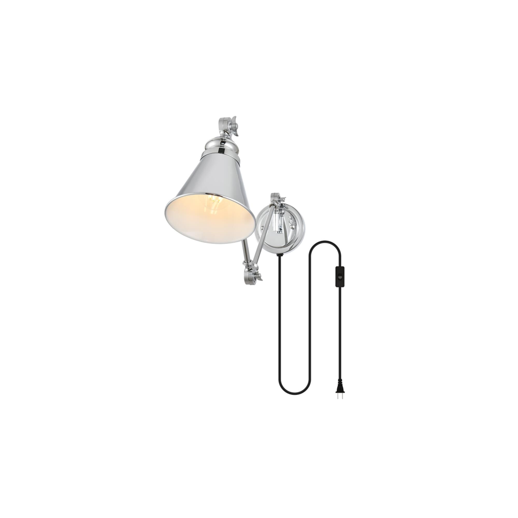 Van Wall Swing Lamp by Elegant Lighting