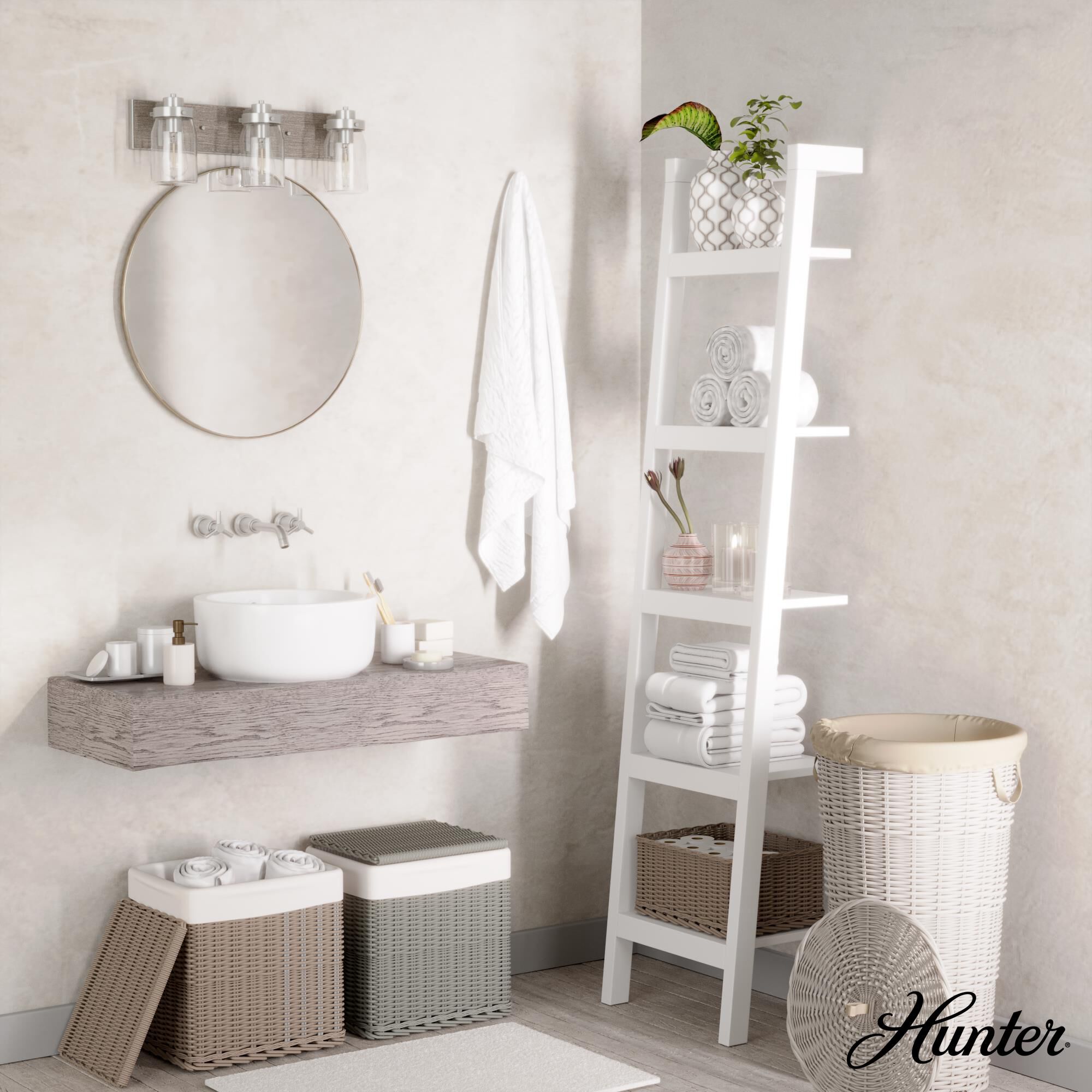 Shown in Brushed Nickel finish