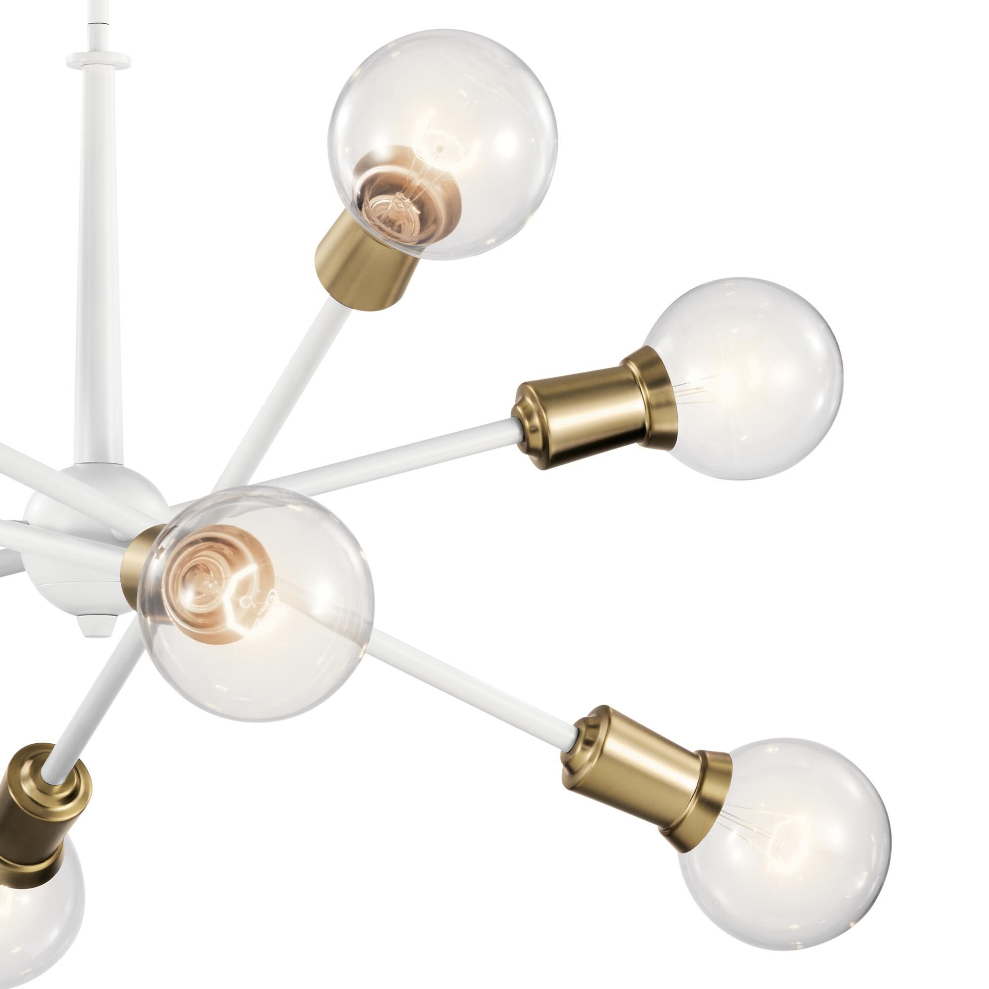 Shown in White finish