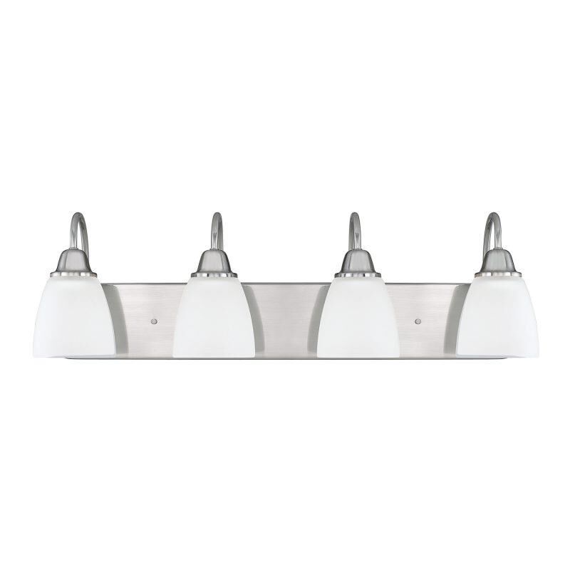 Trenton 30 Inch 4 Light Bath Vanity Light by Homeplace by Capital Lighting Fixture Company