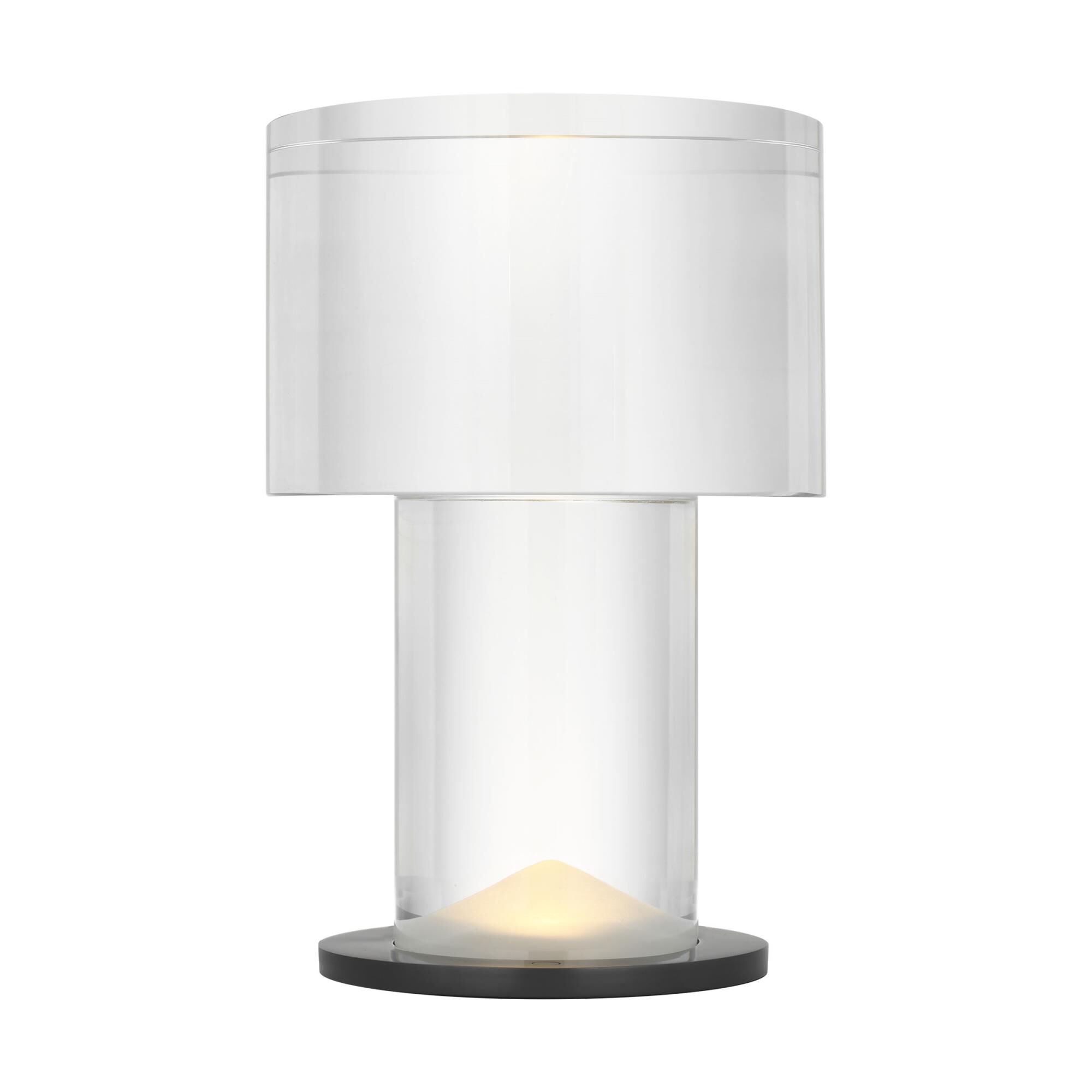 Shown in Bronze finish and Crystal glass