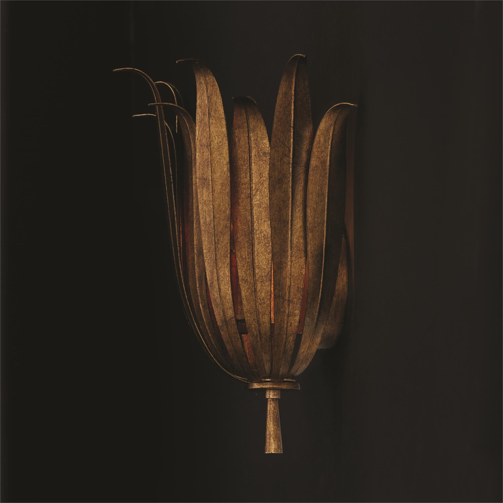 Shown in Antique Gold finish