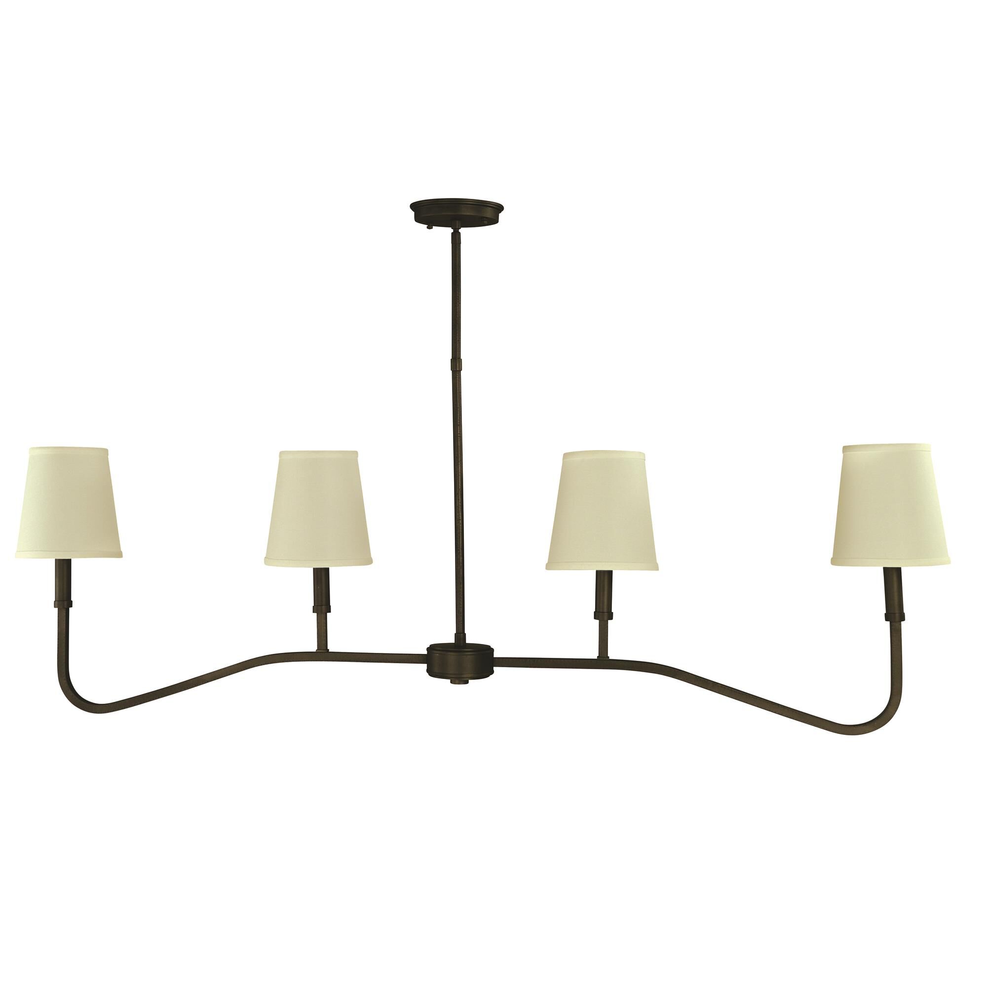 Heidelberg 50 Inch 4 Light Linear Suspension Light by Framburg