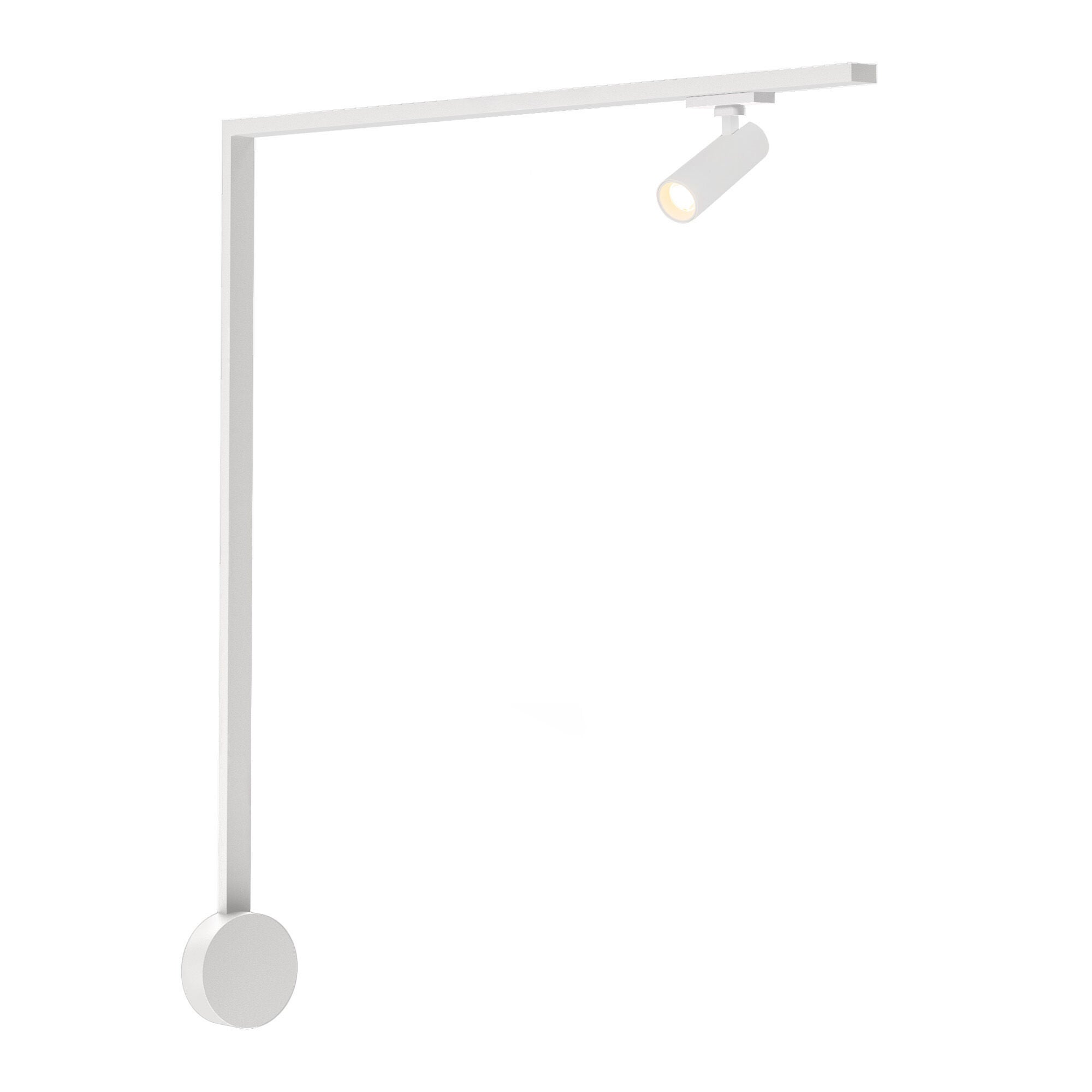 Shown in White finish and Clear Acrylic Lens glass