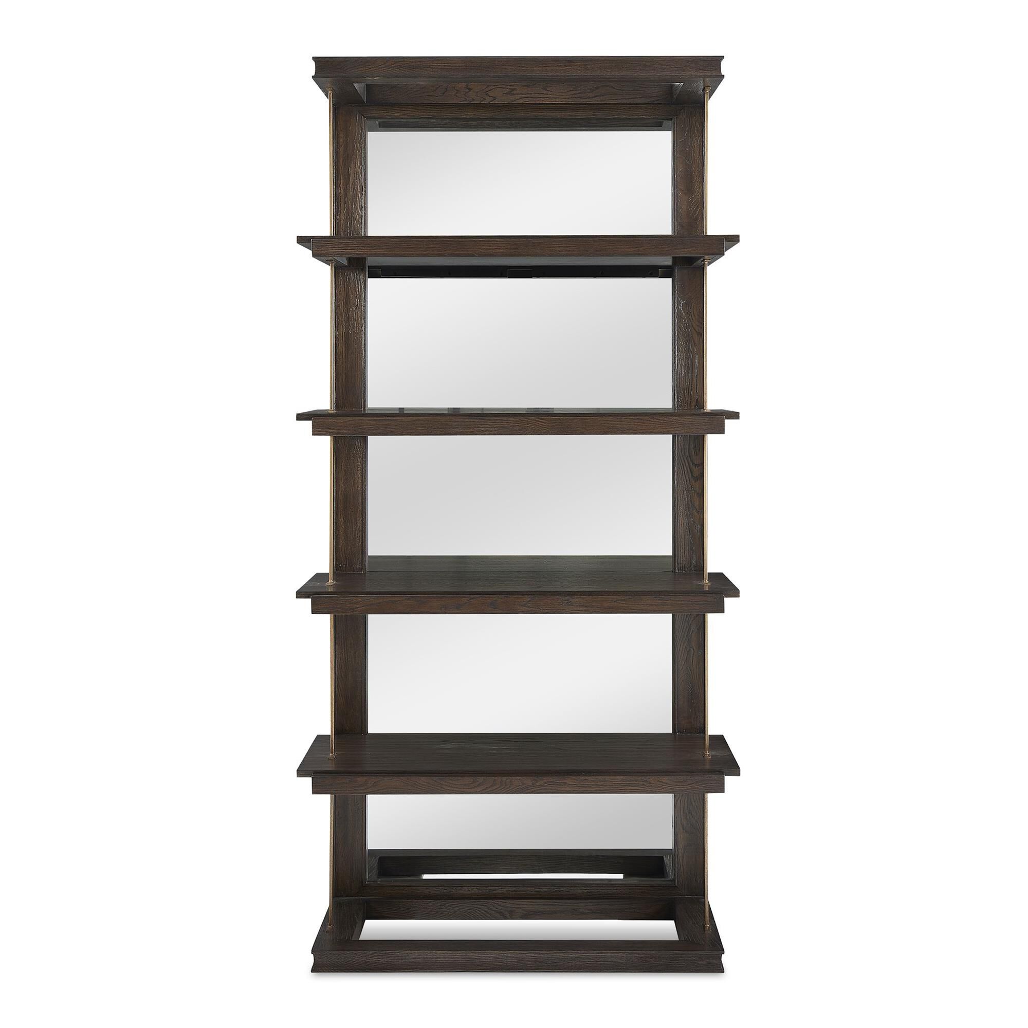 Shown in Brass, Woodtone finish