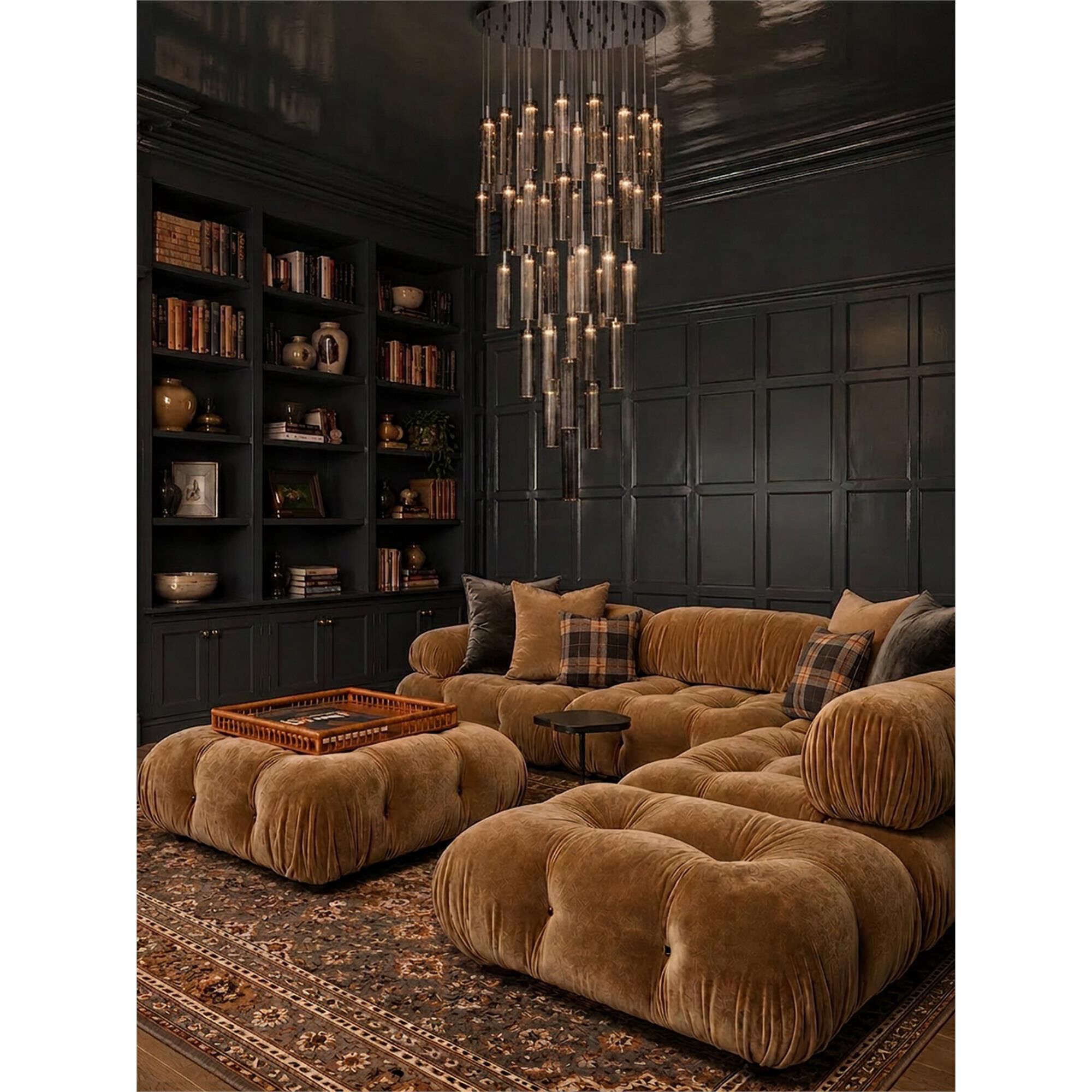 Addis 36 Inch Multi Light Pendant,