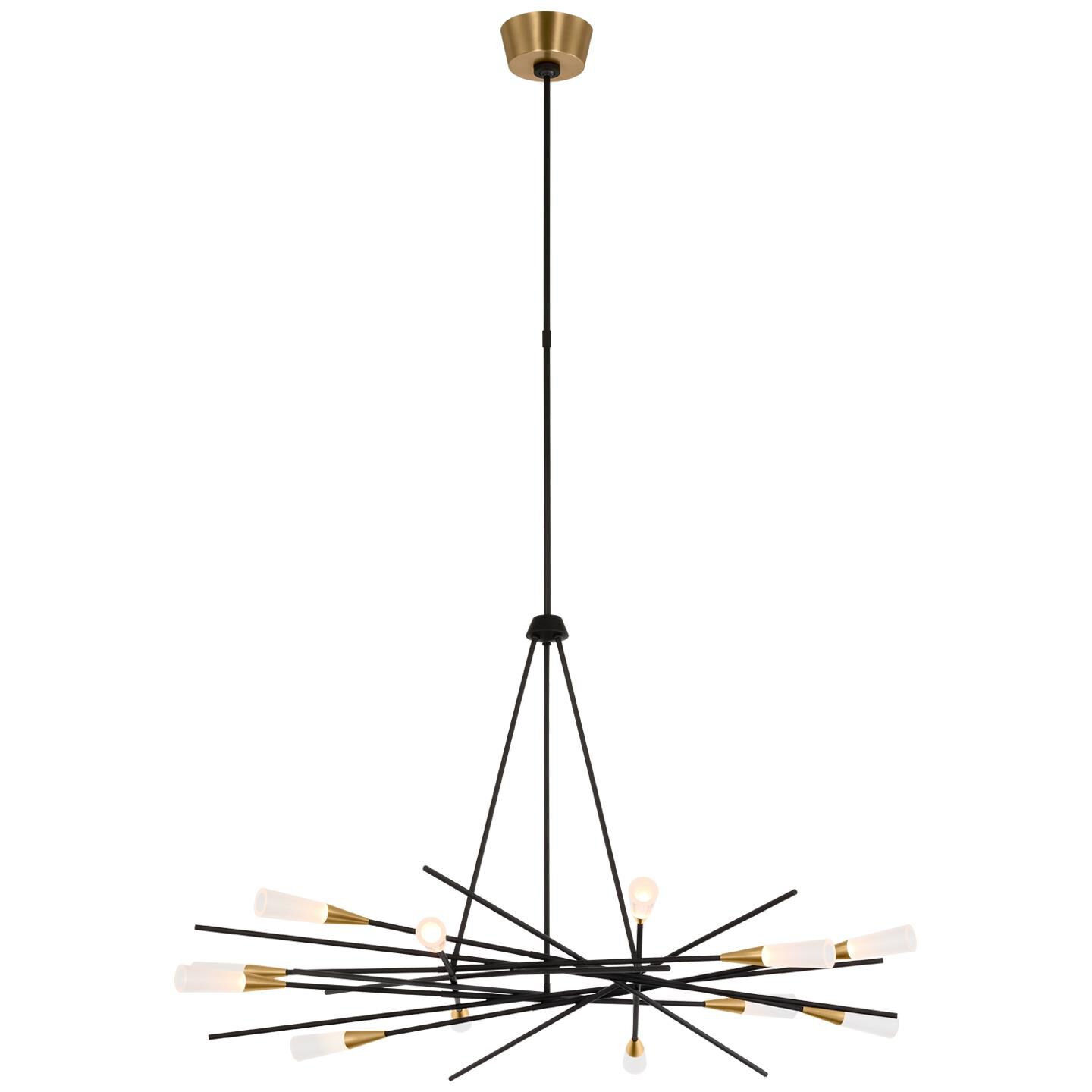 Chapman and Meyers Stellar 40 Inch Chandelier by Visual Comfort Signature Collection