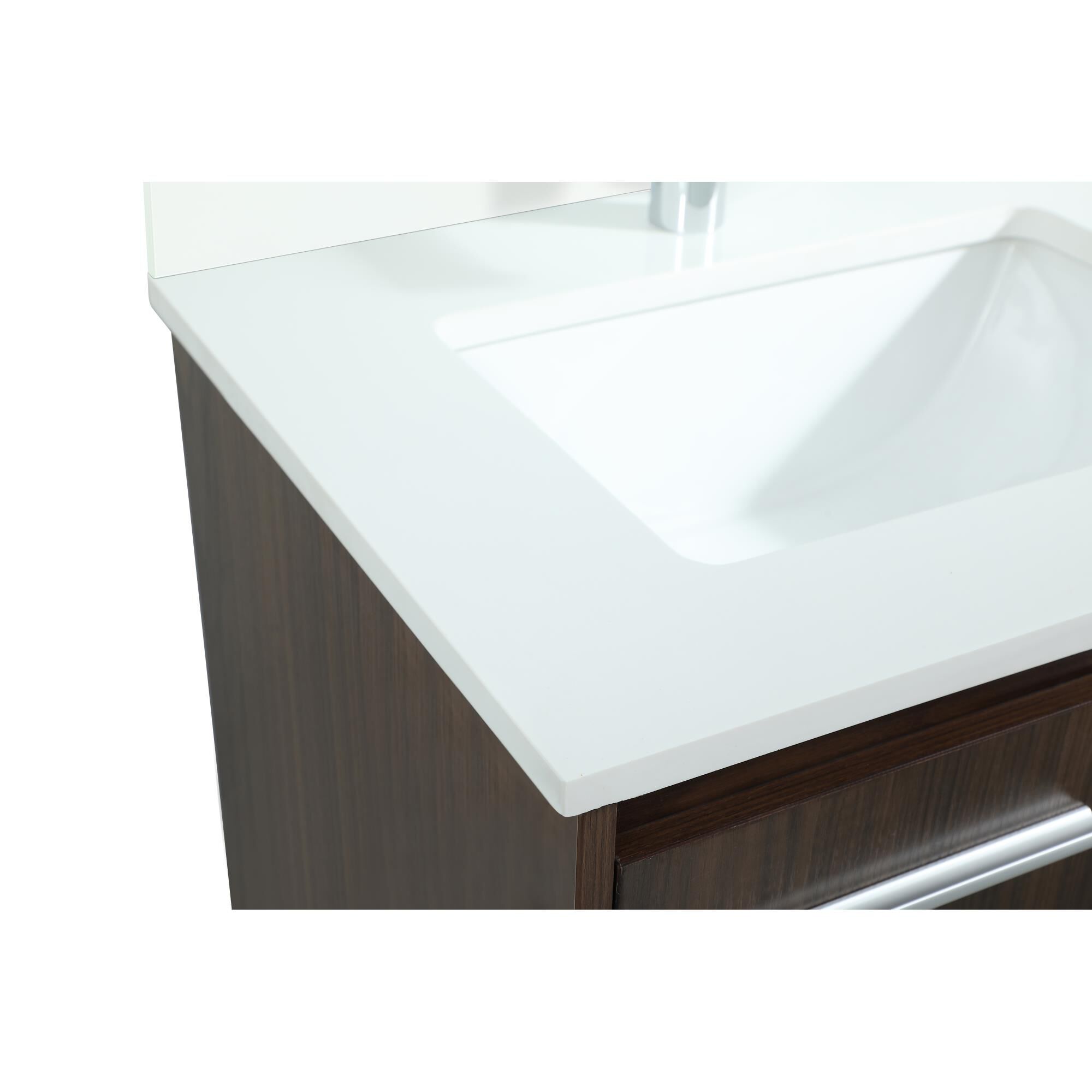 Shown in Walnut finish