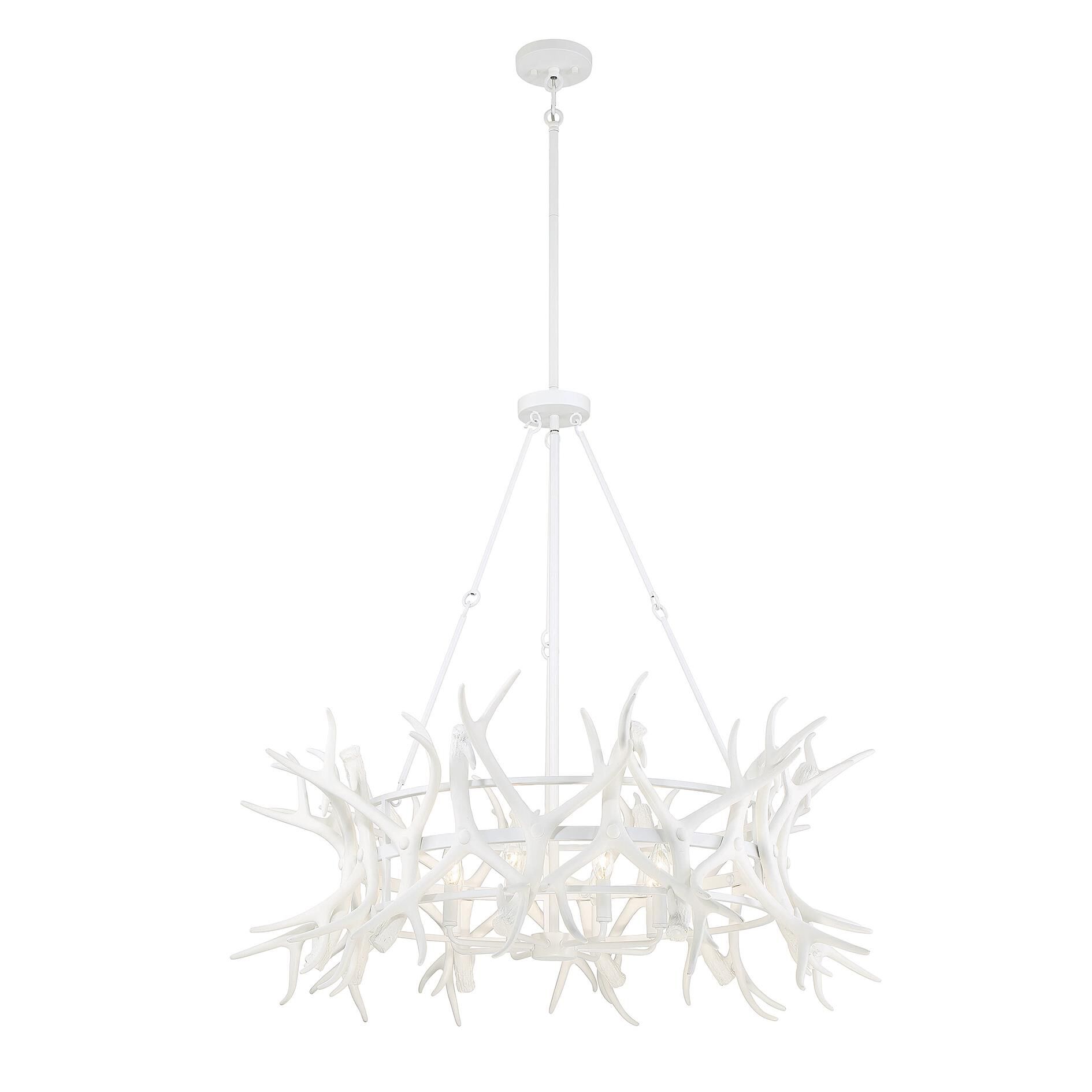 Daniels 40 Inch 8 Light Chandelier by Savoy House