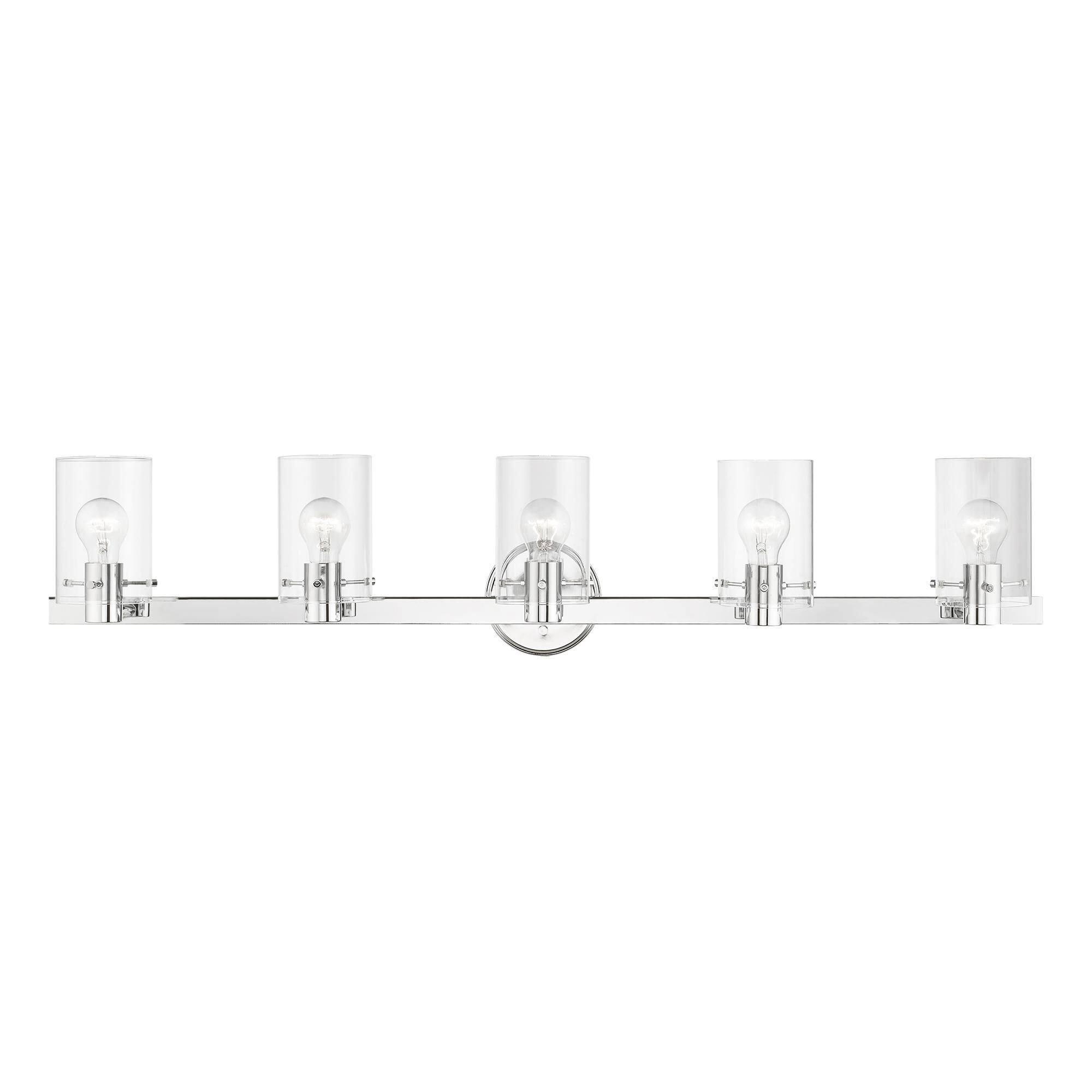 Munich 42 Inch 5 Light Bath Vanity Light by Livex Lighting