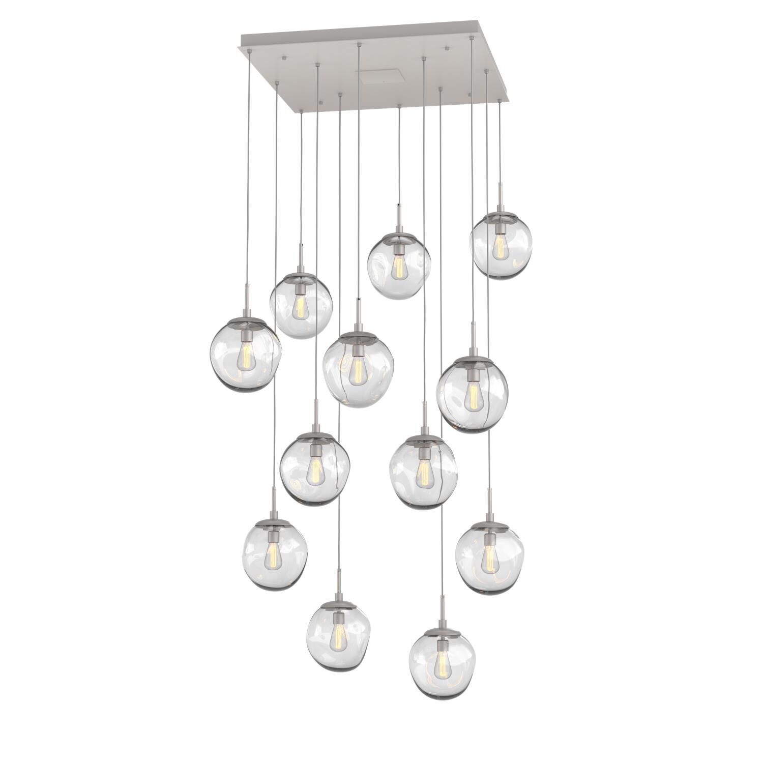 Levi Wilson Nebula 38 Inch 12 Light Multi Light Pendant by Hammerton Studio