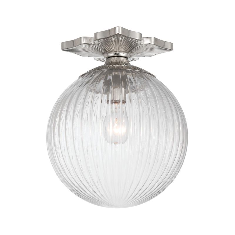 Orly 10 Inch Semi Flush Mount by Crystorama