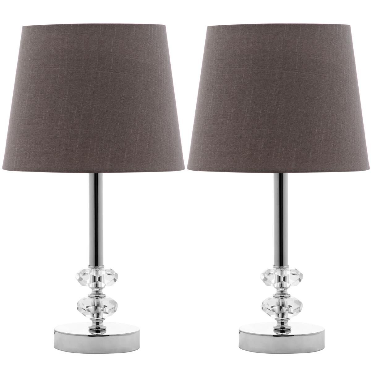 Ashford Crystal Dark 16 Inch Accent Lamp by Safavieh