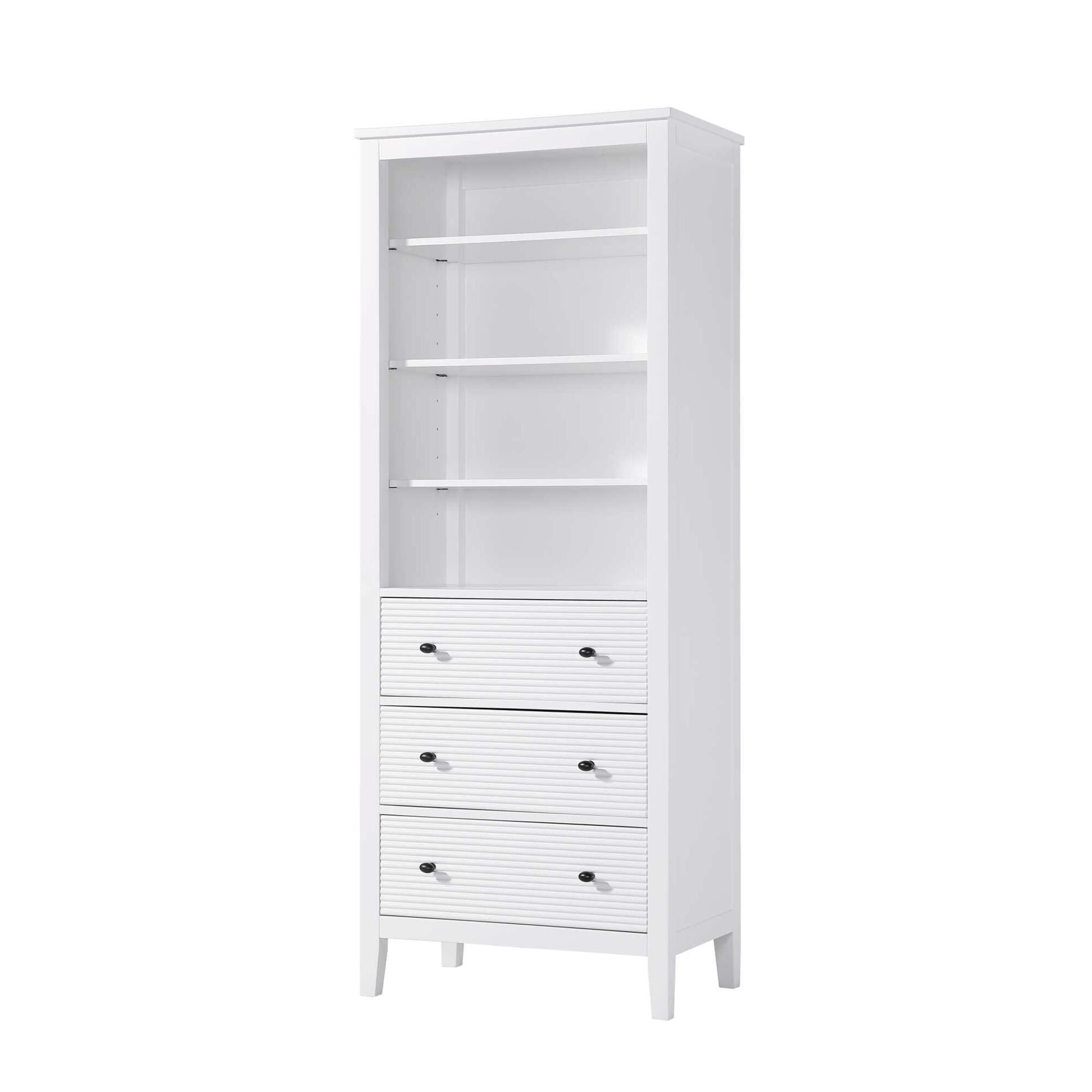 Shown in White finish