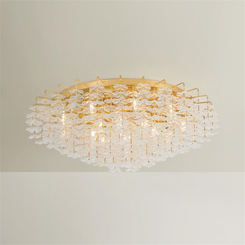 Alsace 36 Inch Semi Flush Mount by Corbett Lighting