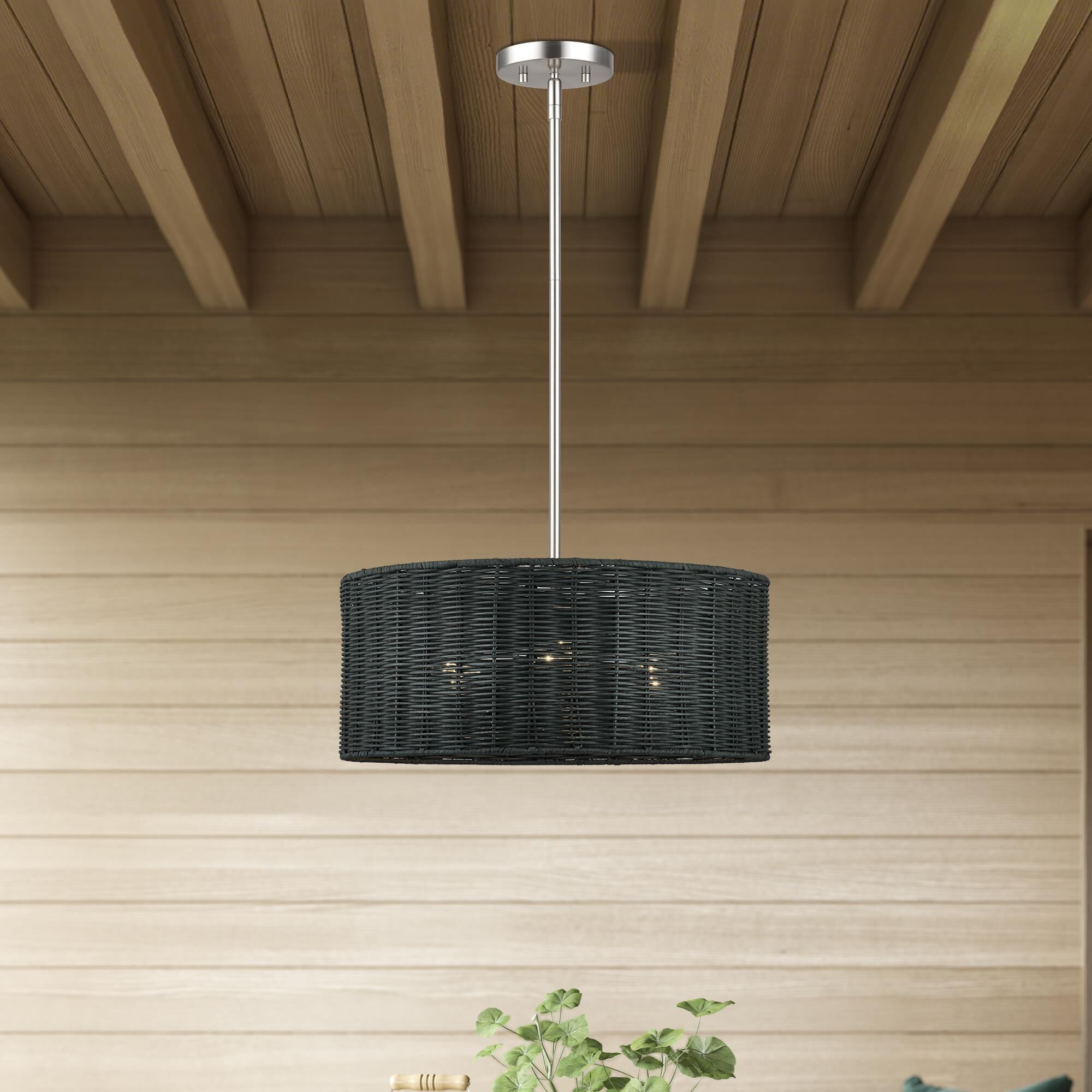 Weavington 18 Inch Large Pendant by Livex Lighting