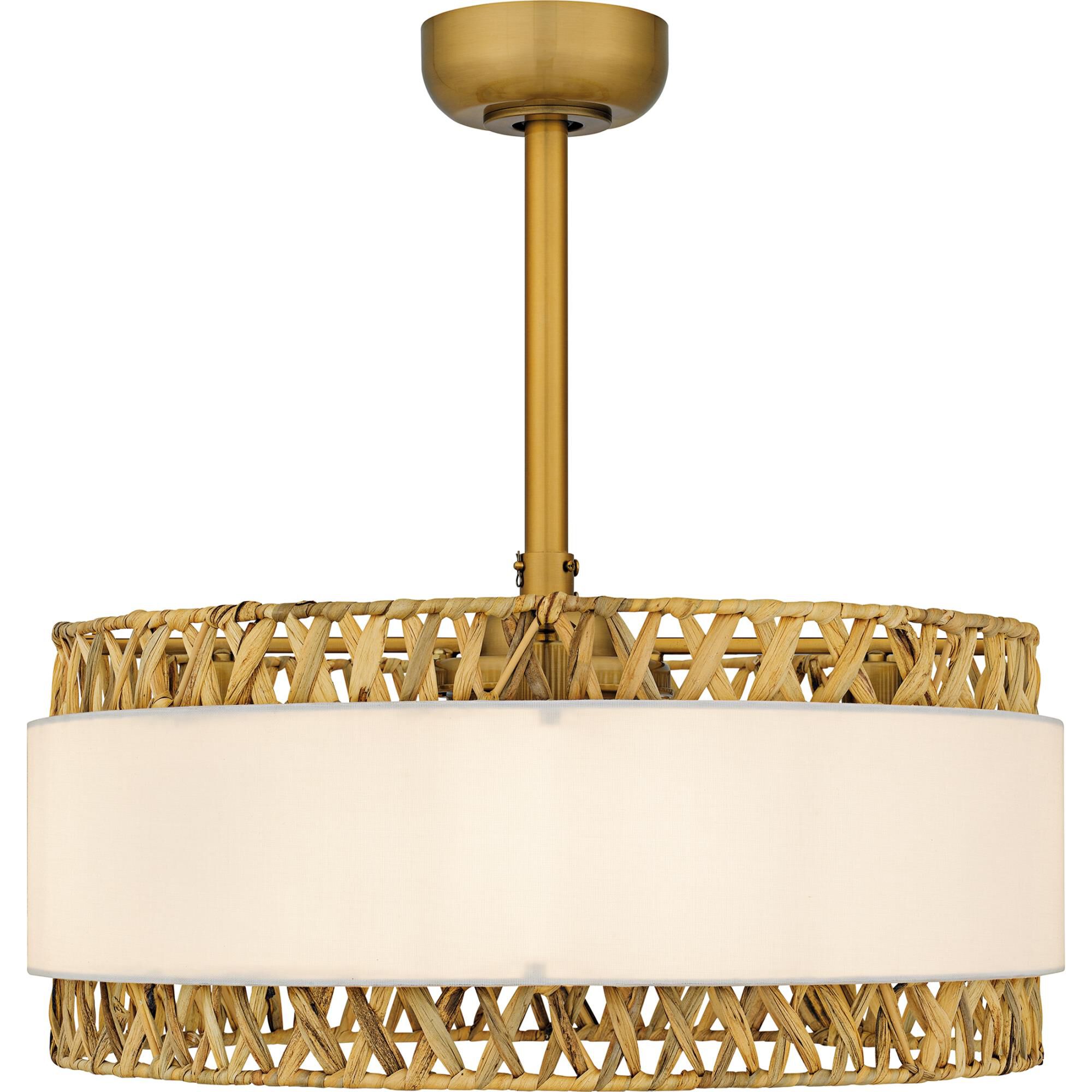 Kate 24 Inch Chandelier Ceiling Fan by Quoizel