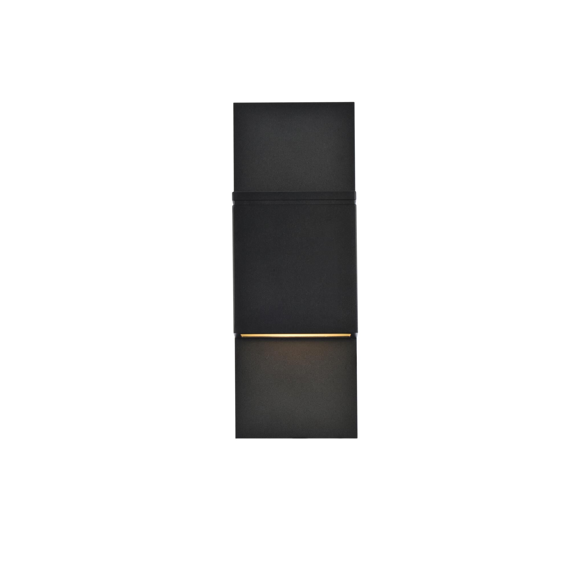 Elegant Lighting Raine 17 Inch Tall LED Outdoor Wall Light
