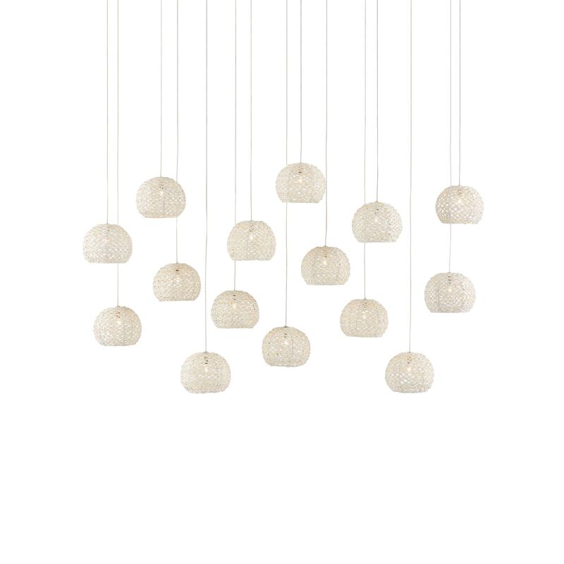 Piero 48 Inch Multi Light Pendant by Currey and Company