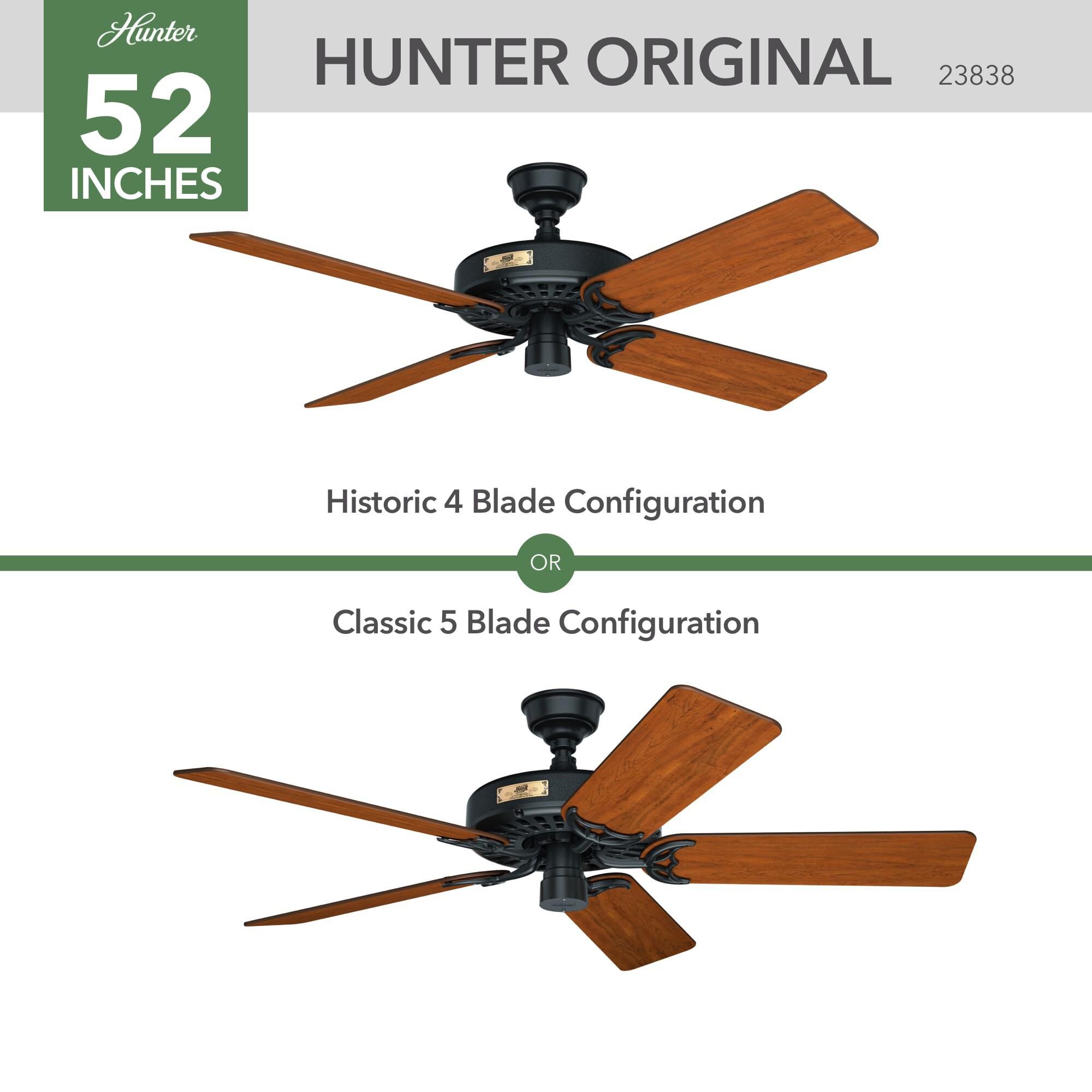 Hunter Original 52 Inch Ceiling Fan by Hunter Fan