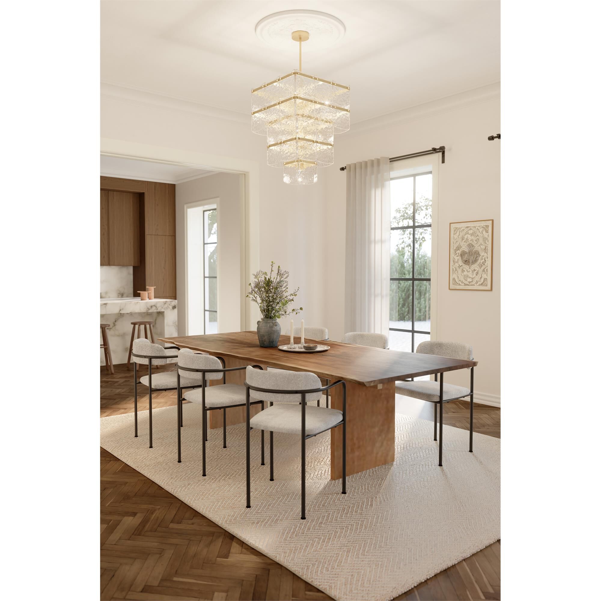 Kiori 23 Inch Large Pendant by Minka Lavery
