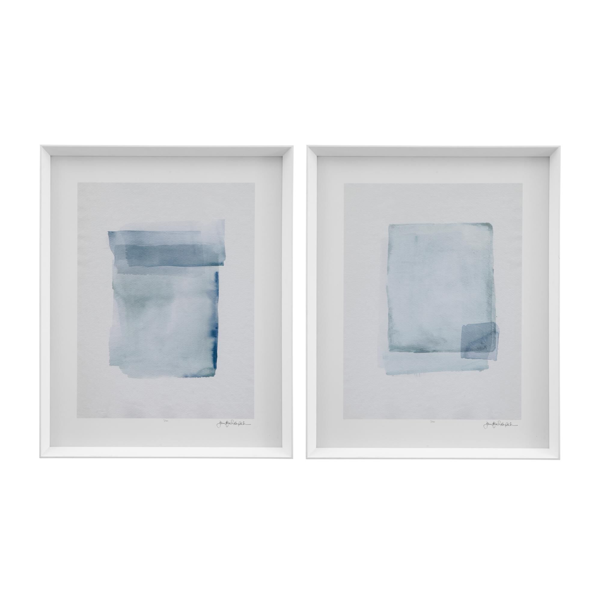 Shown in Matte White, Blue and Clear finish