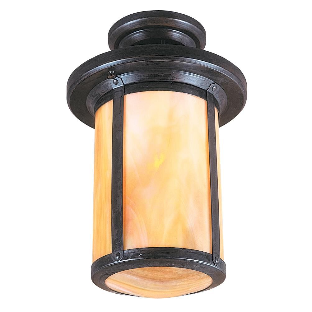Berkeley 9 Inch 1 Light Flush Mount by Arroyo Craftsman