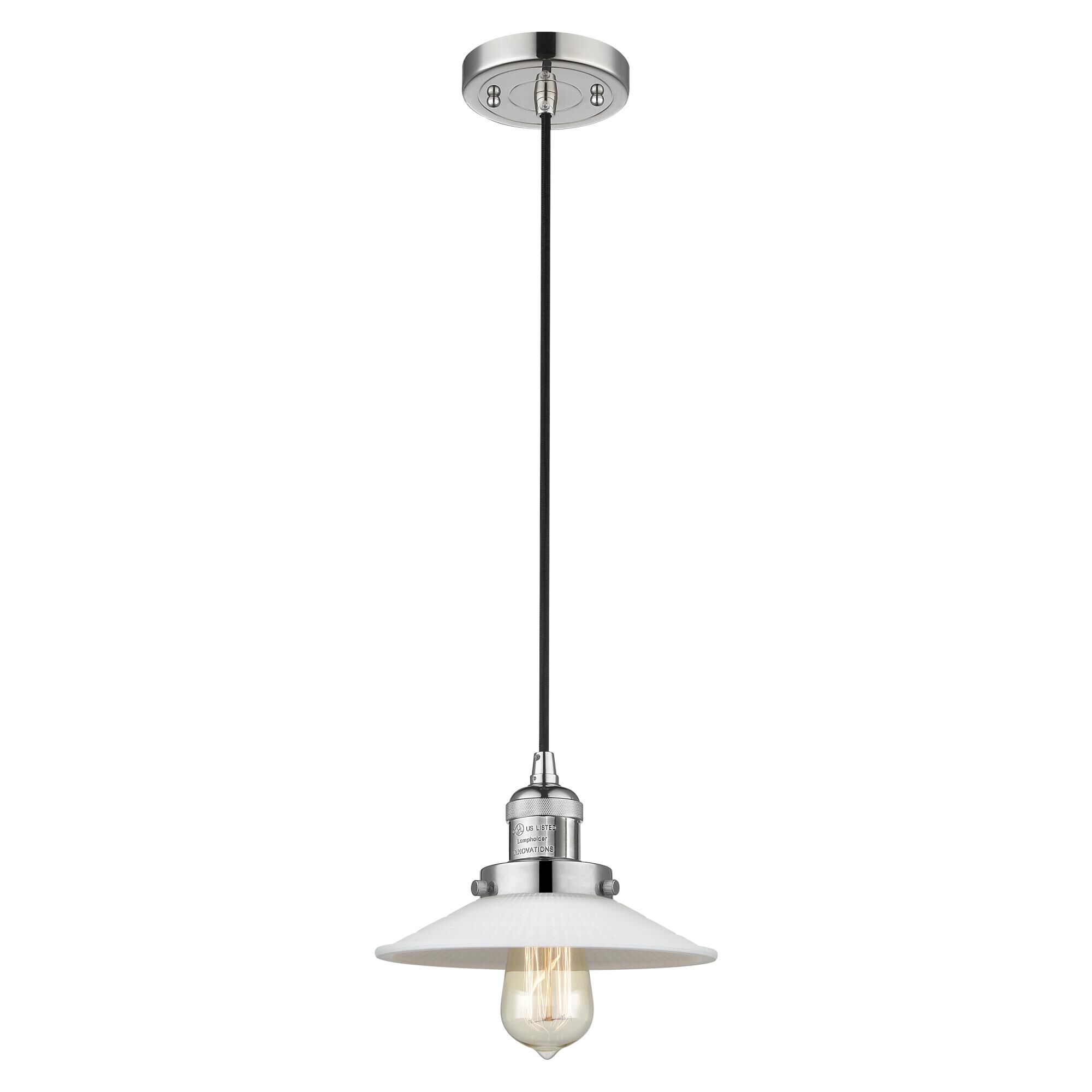 Bruno Marashlian Halophane 8 Inch Mini Pendant by Innovations Lighting