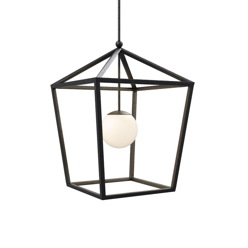 Denison 26 Inch Outdoor Hanging Lantern by Currey and Company