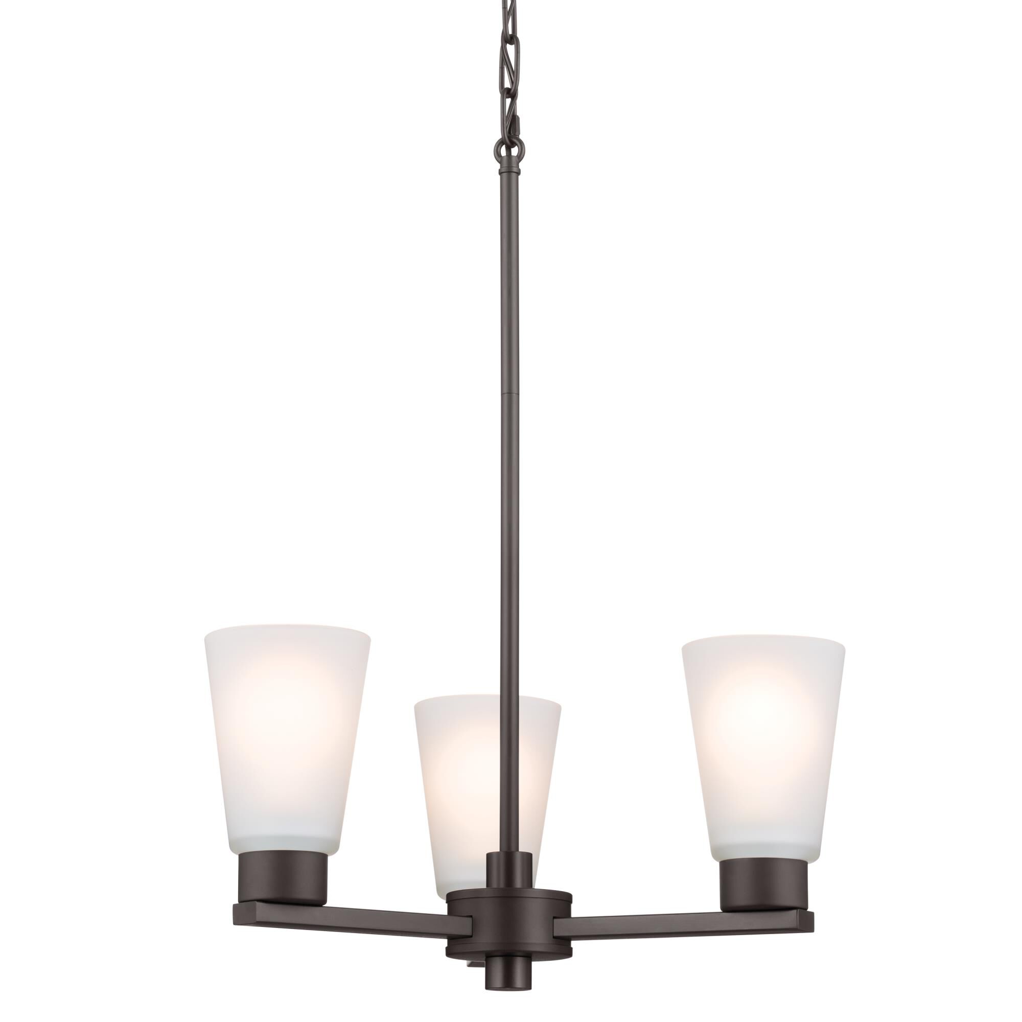 Stamos 18 Inch 3 Light Mini Chandelier by Kichler Lighting