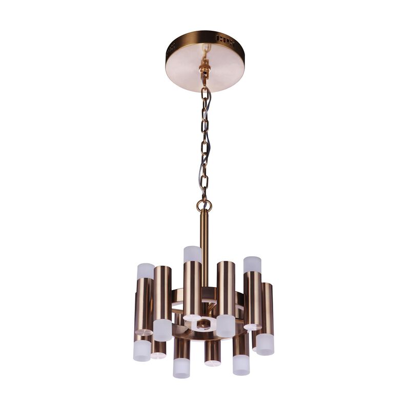 Simple Lux 12 Inch 12 Light LED Semi Flush Mount by Craftmade