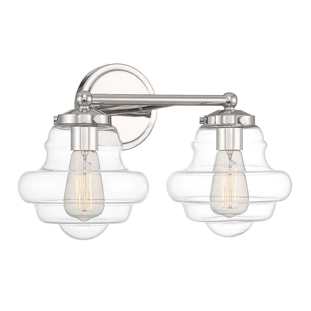 16 Inch 2 Light LED Bath Vanity Light by Meridian Lighting