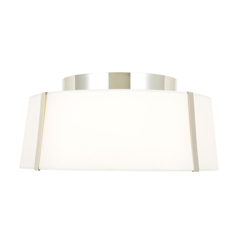 Fulton 18 Inch 3 Light Semi Flush Mount by Crystorama