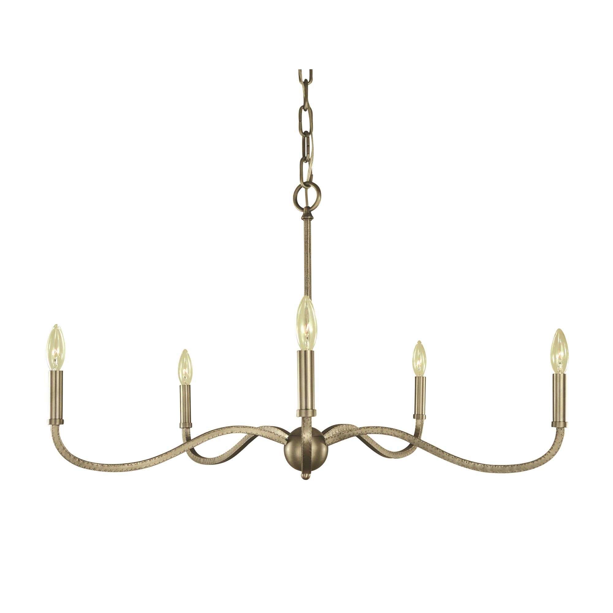 Heidelberg 36 Inch 5 Light Chandelier by Framburg