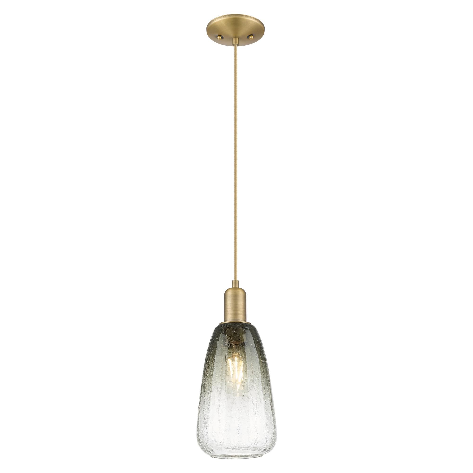 Bruno Marashlian Brookhaven Almond 6 Inch Mini Pendant by Innovations Lighting