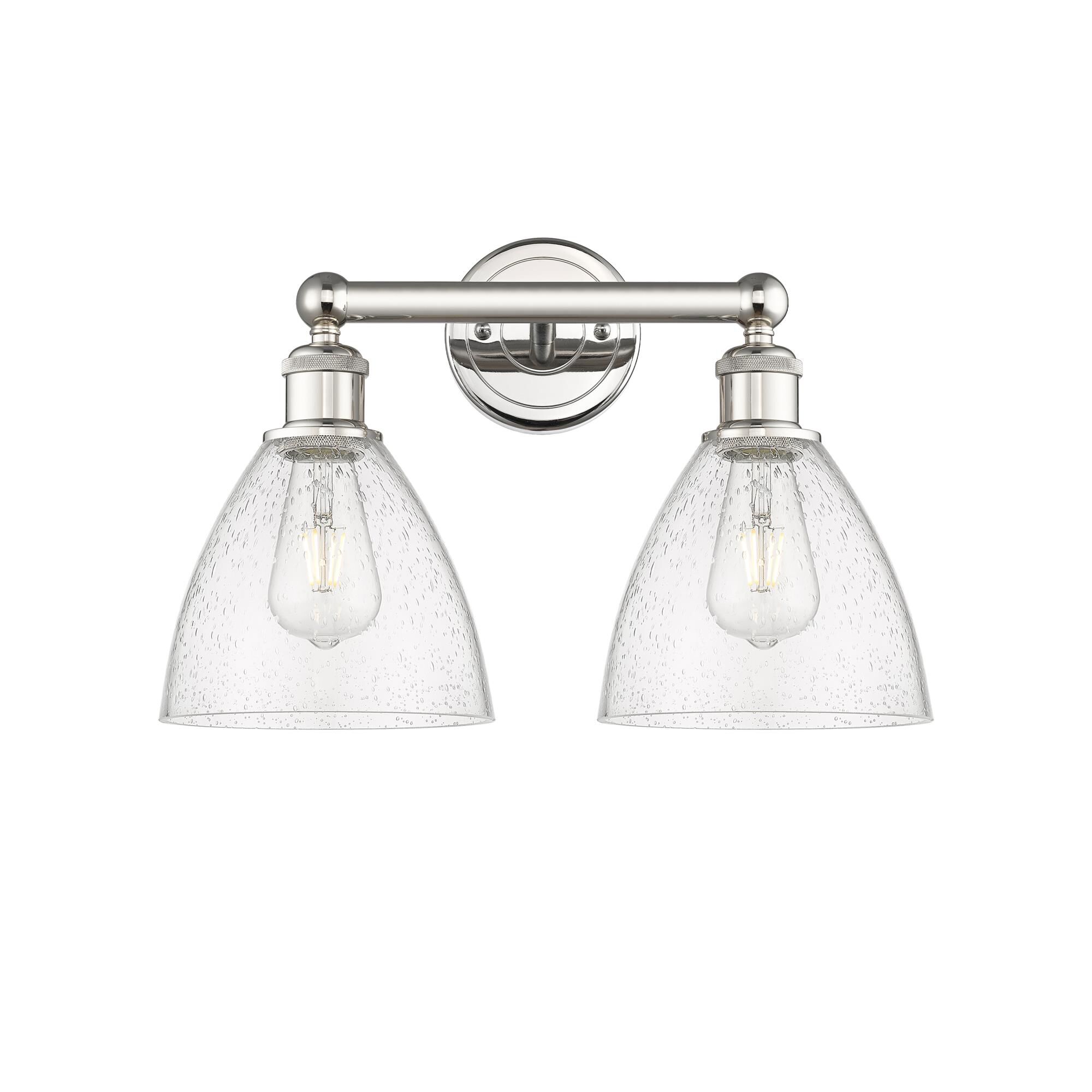 Bruno Marashlian Bristol Glass 16 Inch 2 Light Bath Vanity Light by Innovations Lighting